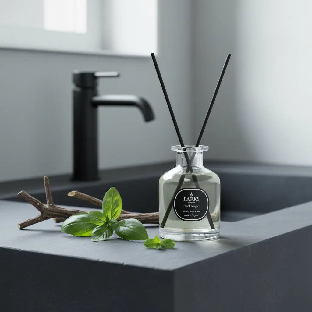 Vetiver, Basil & Mint Reed Diffuser — 100ml