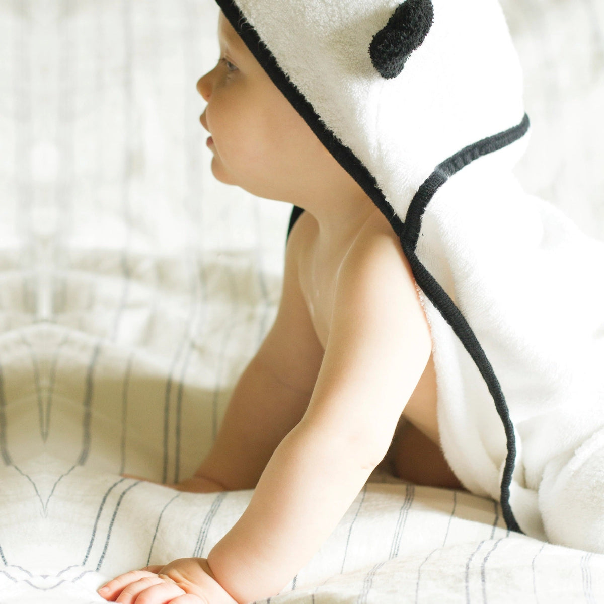 Bamboo Panda Baby Bath Essentials (Set of 8)