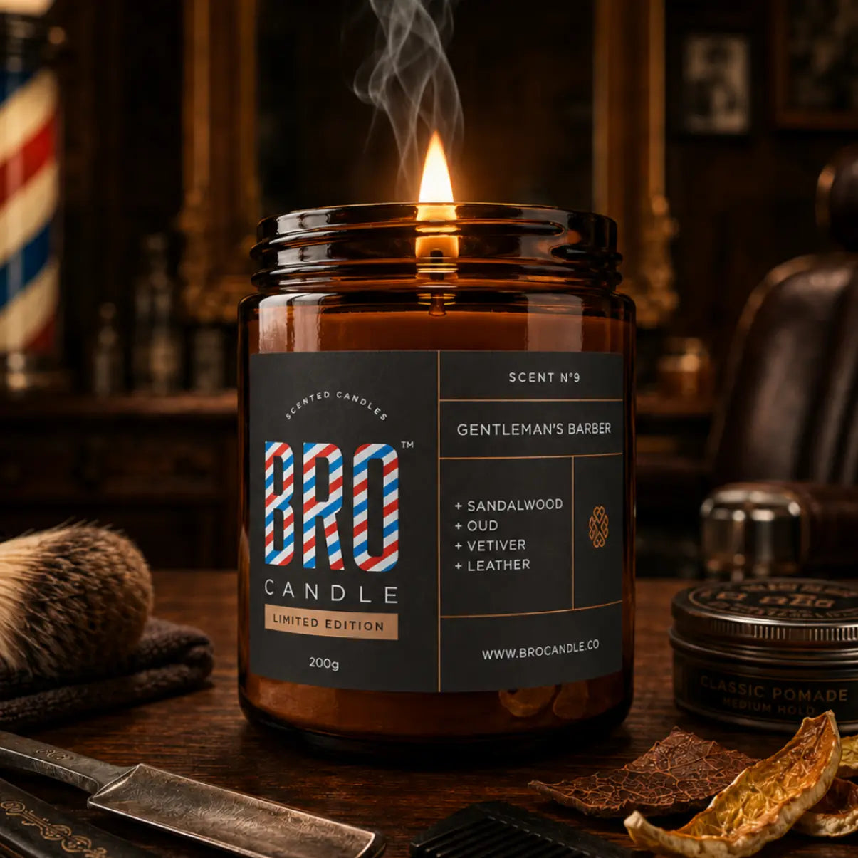 The Gentleman's Barber Candle