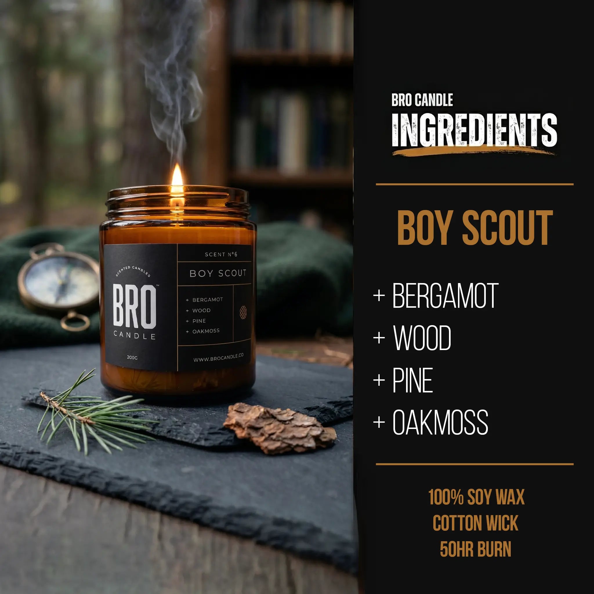 The Boy Scout Candle Bro Candle