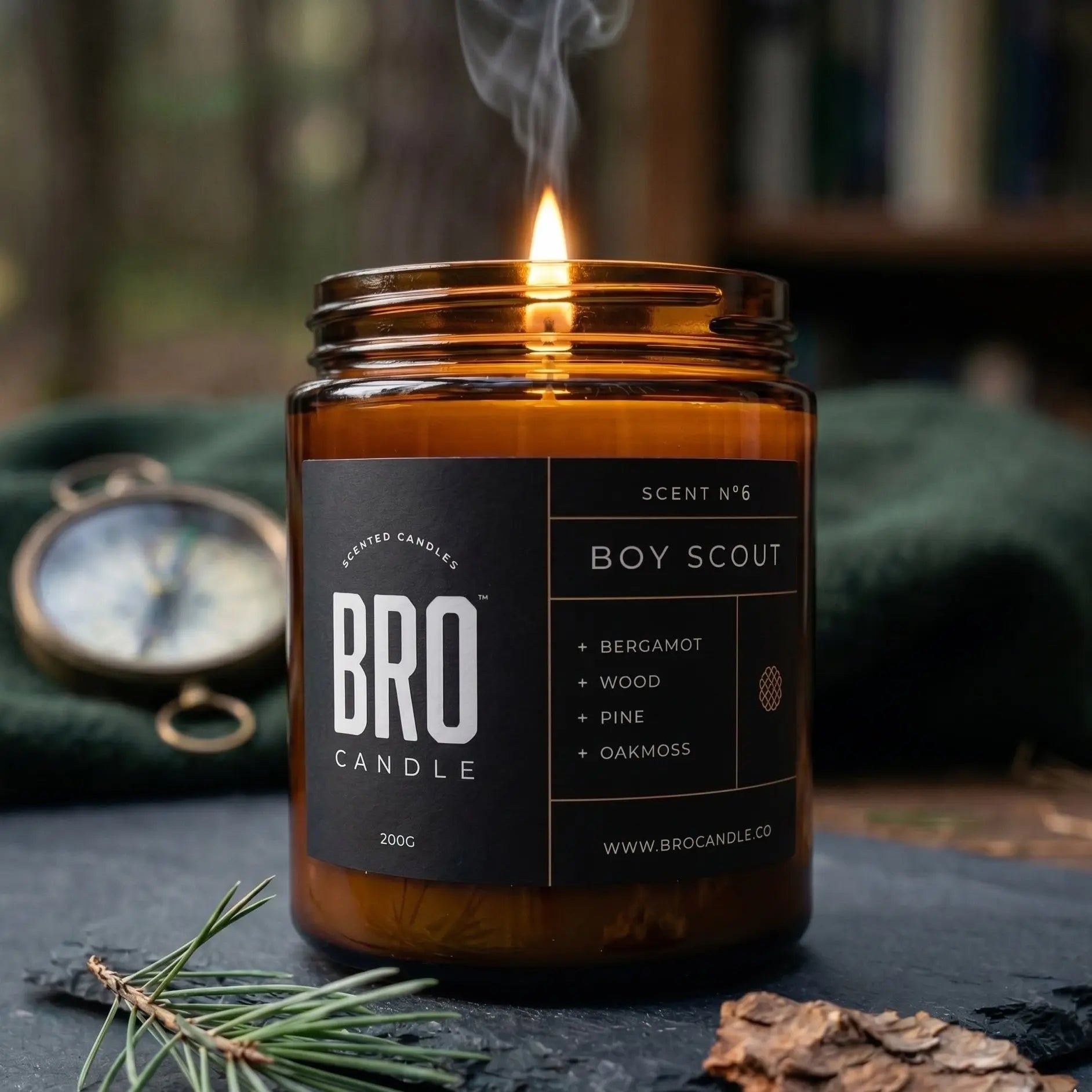 The Boy Scout Candle Bro Candle