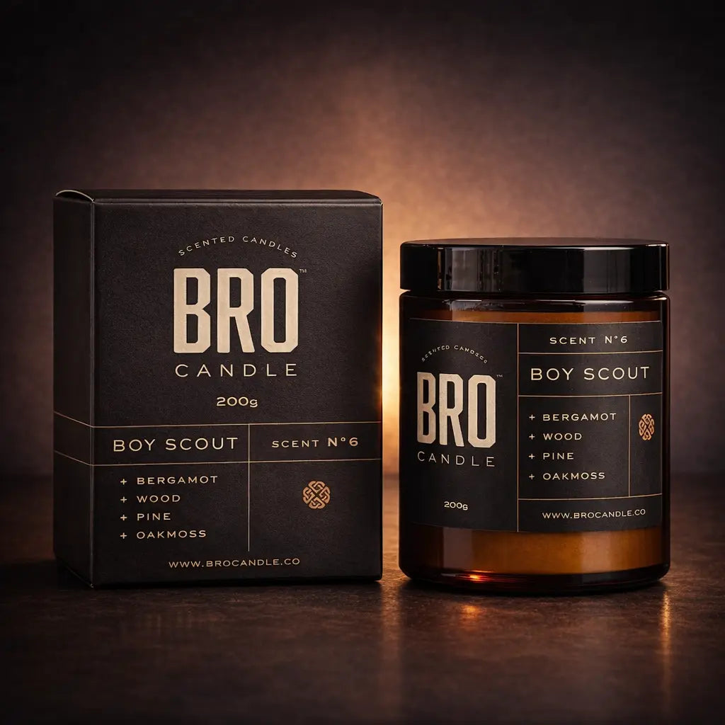 The Boy Scout Candle Bro Candle