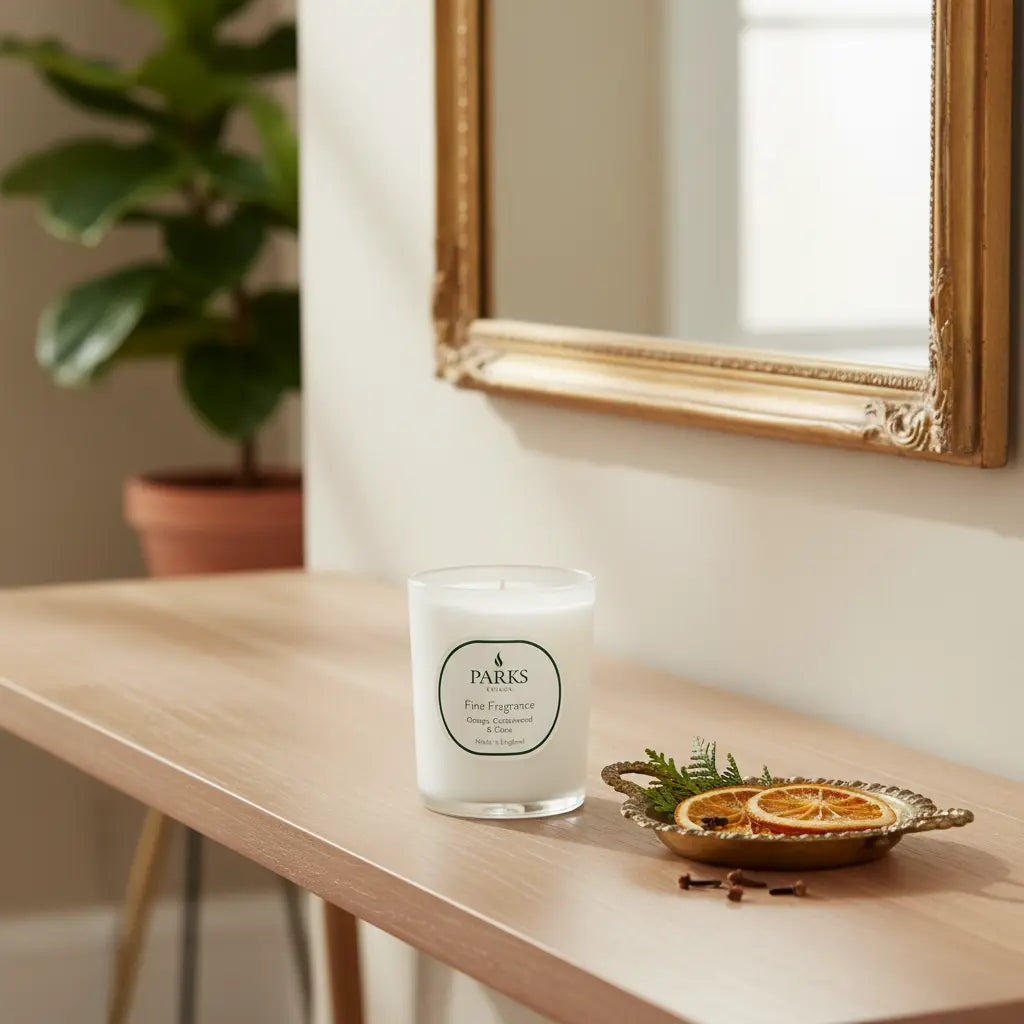 Orange, Cedarwood & Clove Candle — 180g