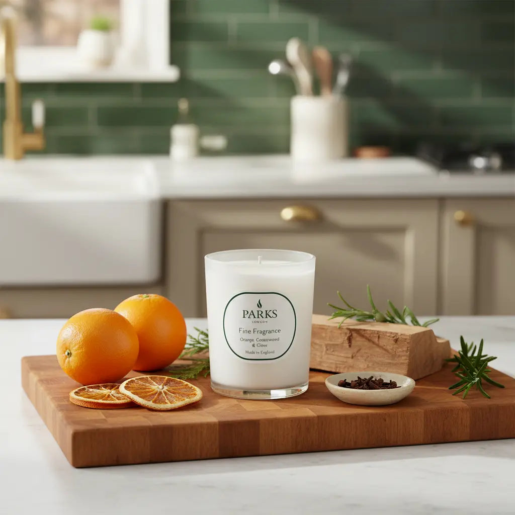 Orange, Cedarwood & Clove Candle — 180g