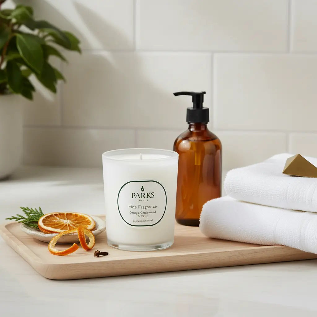 Orange, Cedarwood & Clove Candle — 180g