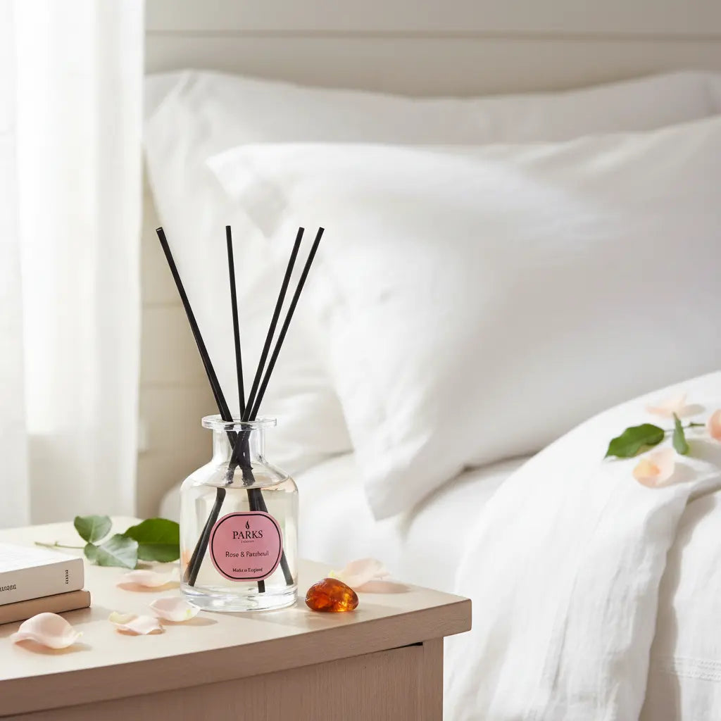 Rose & Patchouli Reed Diffuser — 100ml Parks Candles
