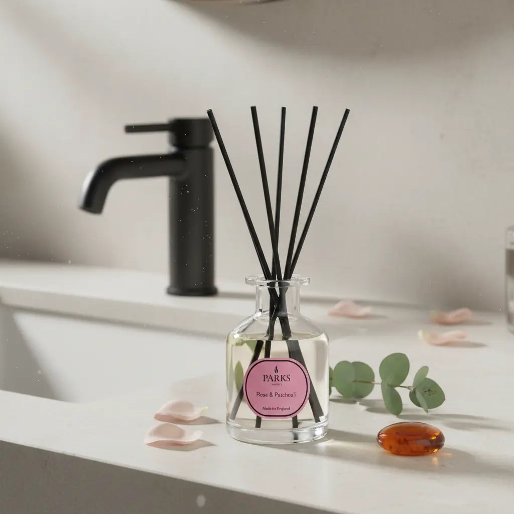 Rose & Patchouli Reed Diffuser — 100ml Parks Candles