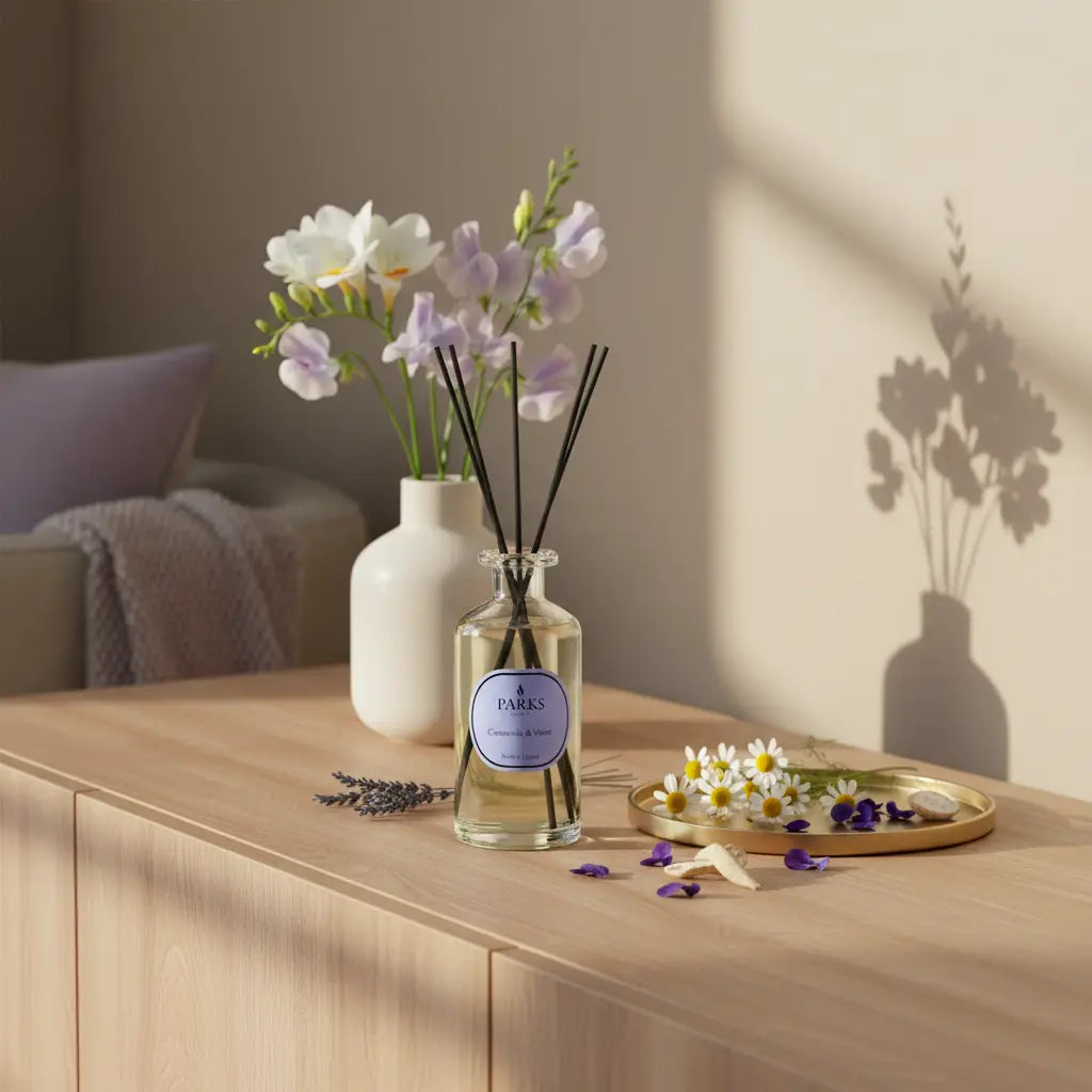 Chamomile Violet & Orris Reed Diffuser — 220ml Parks Candles