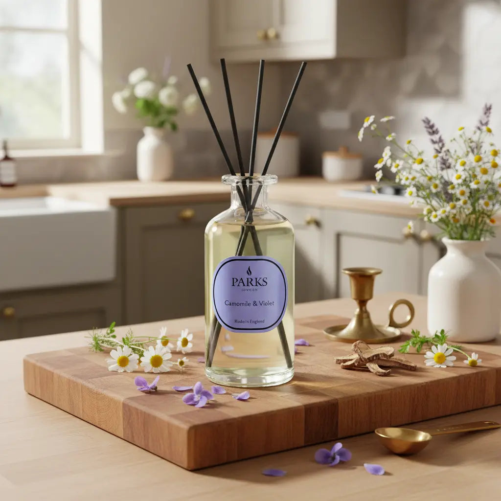 Chamomile Violet & Orris Reed Diffuser — 220ml Parks Candles