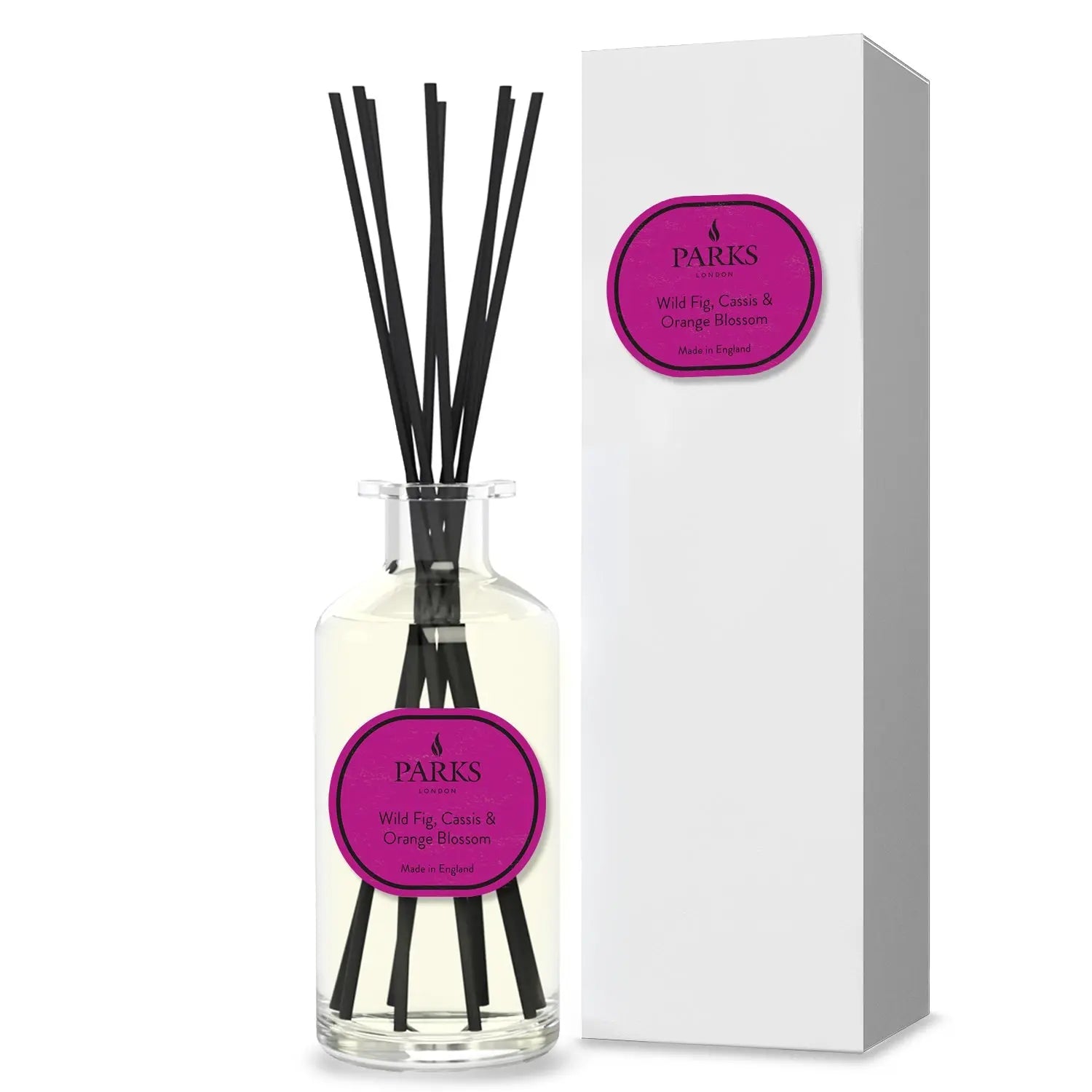 Wild Fig, Cassis & Orange Blossom Reed Diffuser — 220ml Parks Candles