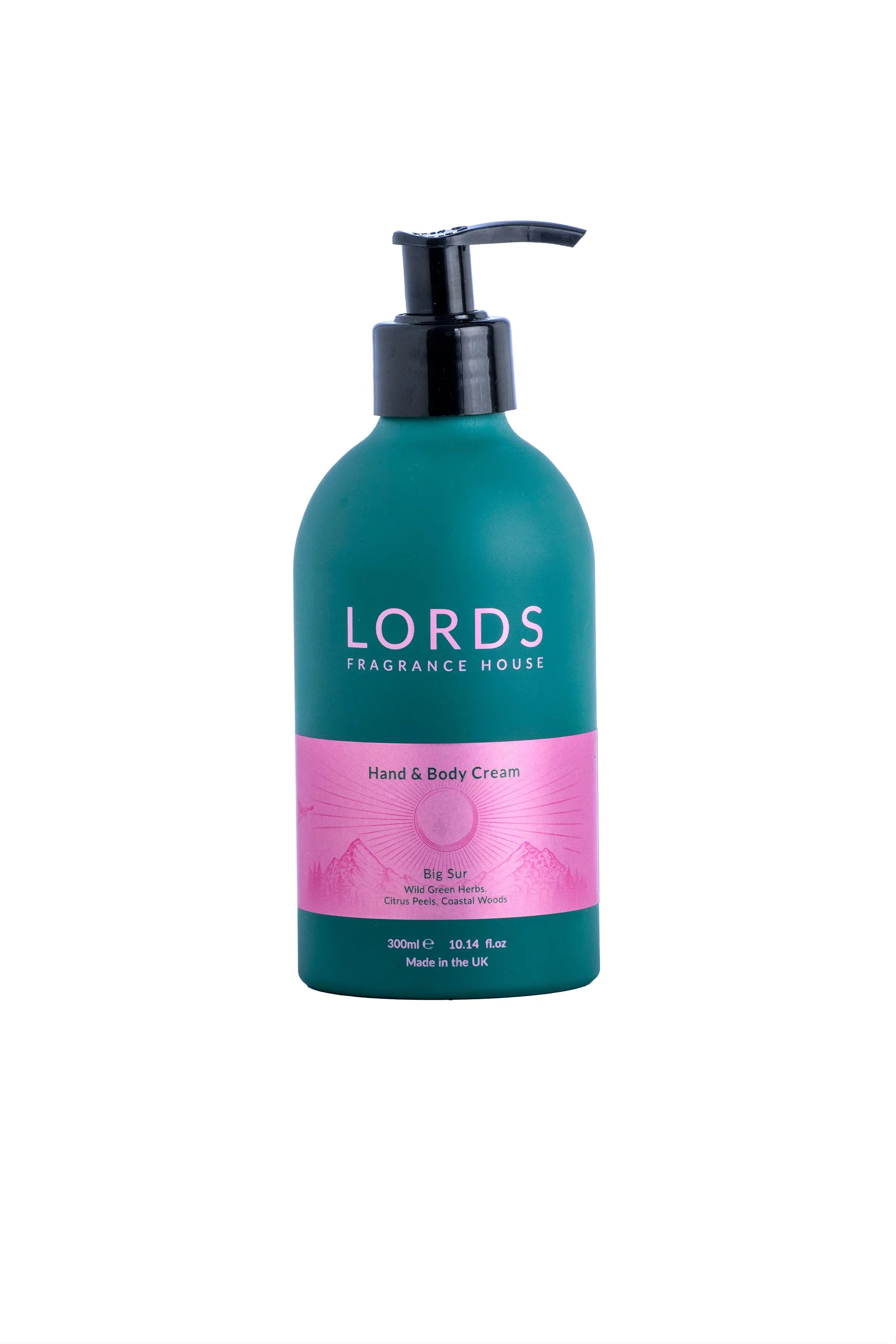 Hand & Body Cream, Green, Rinse & Repeat Aluminium Bottle LORDS Fragrance House
