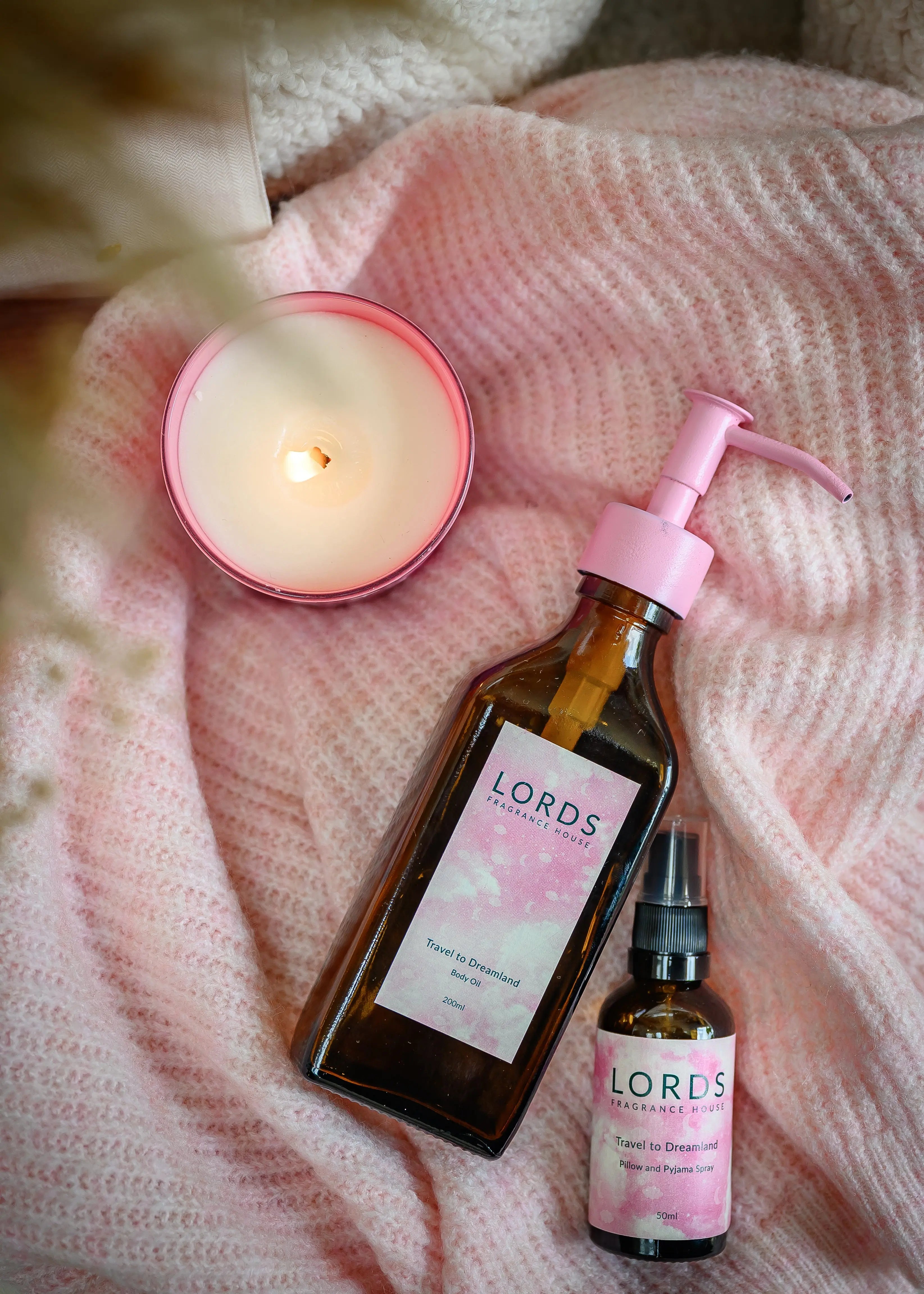 Travel to Dreamland Natural Body Oil LORDS Fragrance House