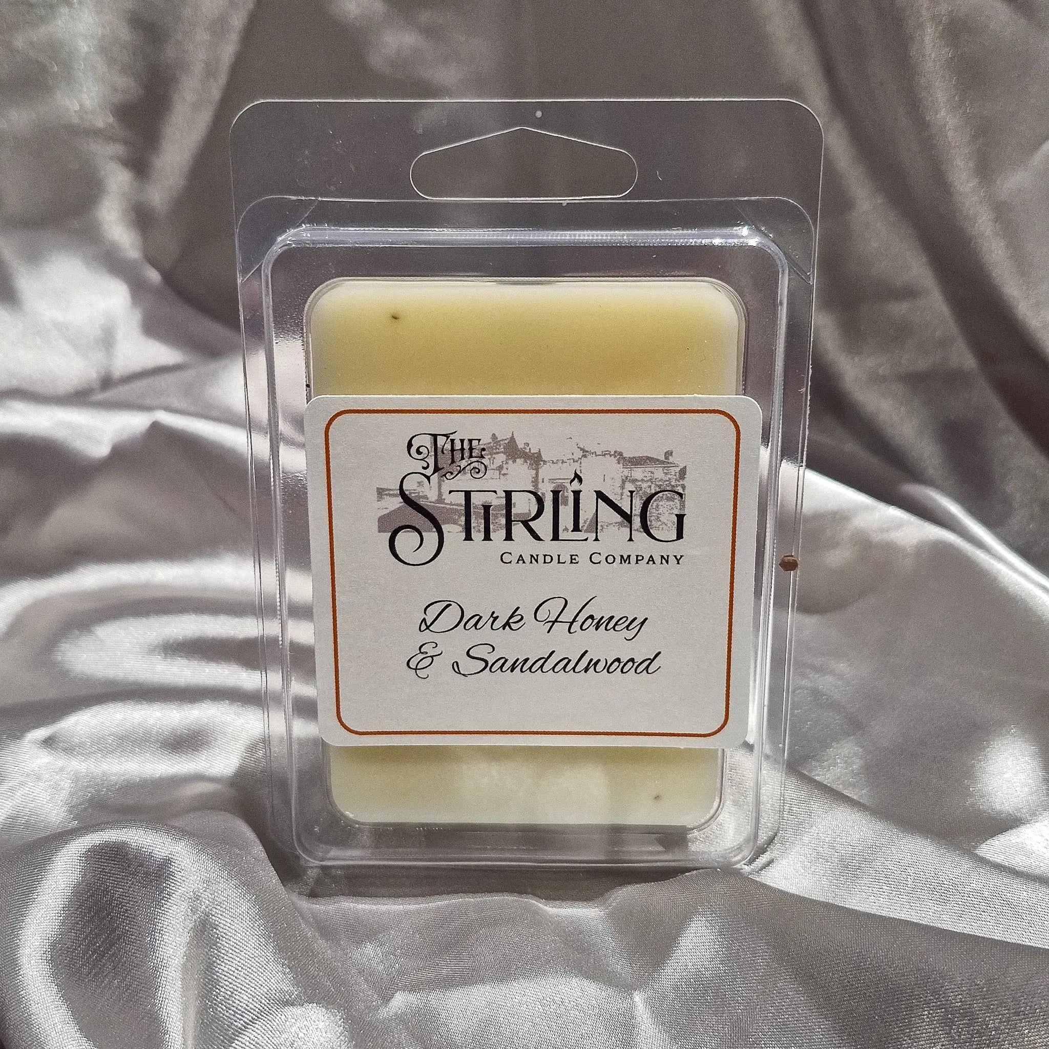 Dark Honey & Sandalwood – Wax Melt Clamshell