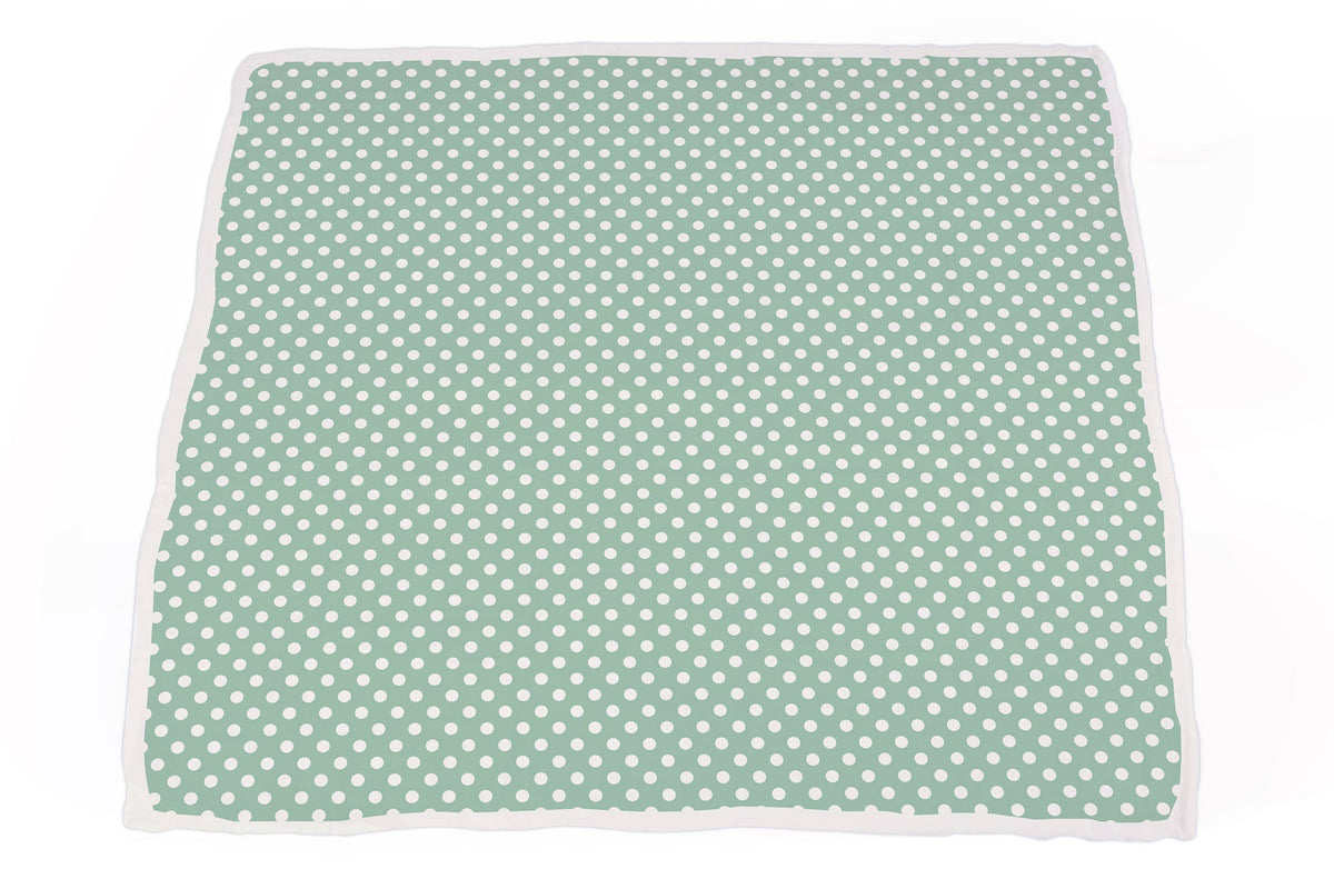 Desert Rose & Jade Polka Dot Newcastle Blanket