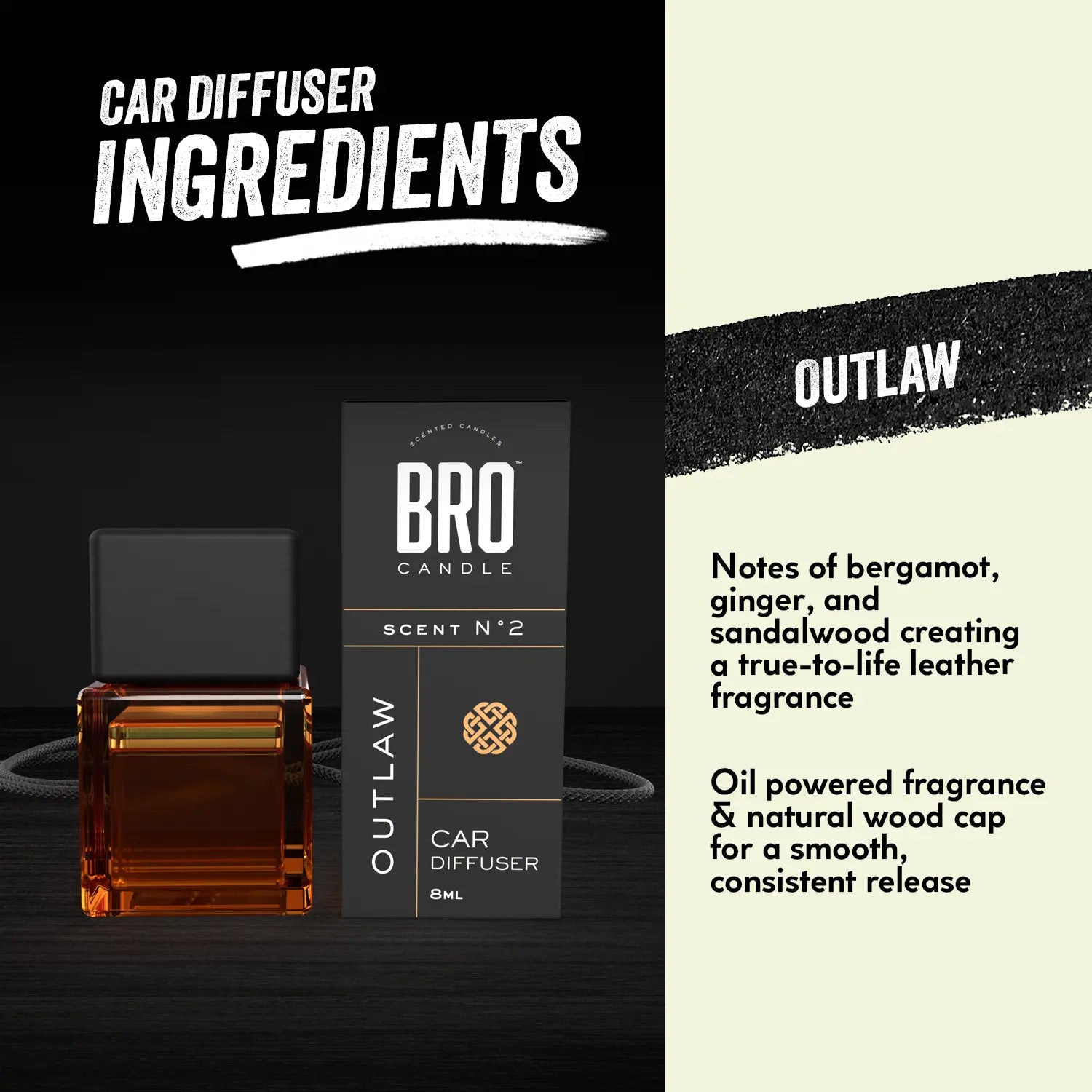 Outlaw Car Diffuser Pack