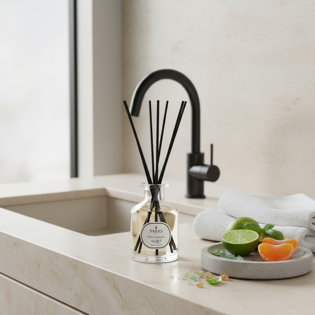 No. 10 - Lime, Basil and Mandarin Reed Diffuser — 100ml