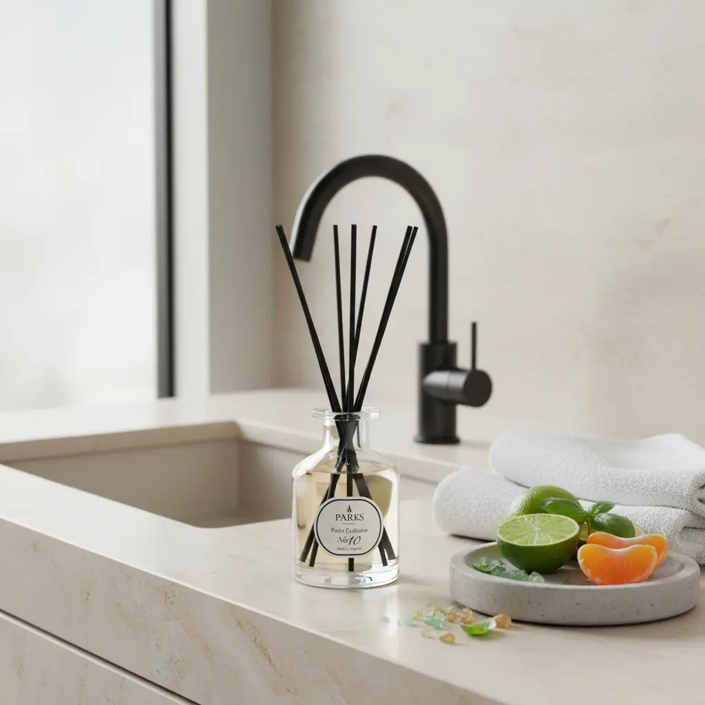 No. 10 – Lime, Basil and Mandarin Reed Diffuser — 100ml Parks Candles