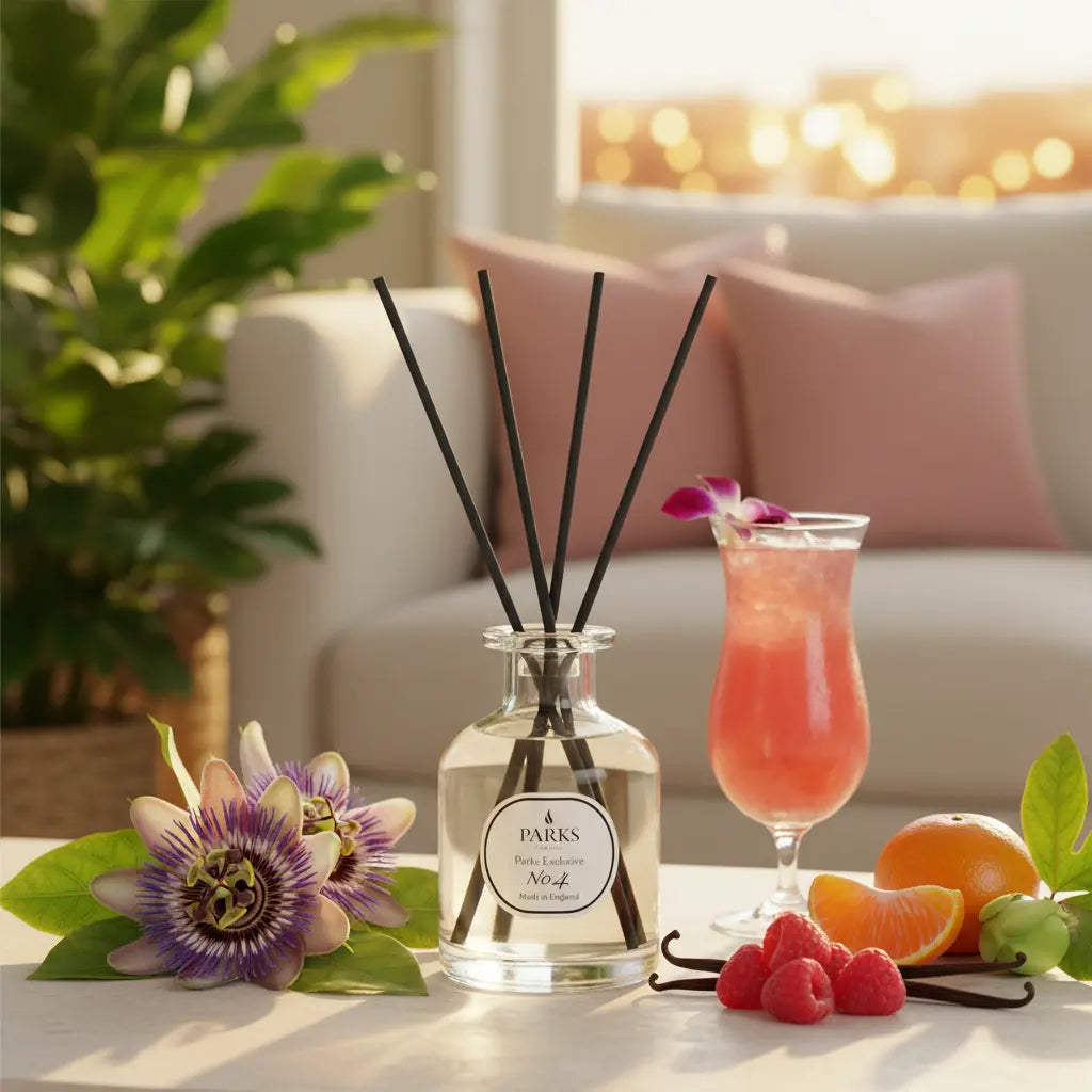 No. 4 – Passion Flower, Vanilla & Berries Reed Diffuser — 100ml