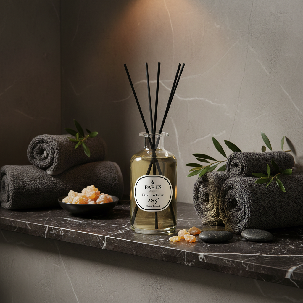 No. 5 - Black Olive & Frankincense Reed Diffuser — 220ml