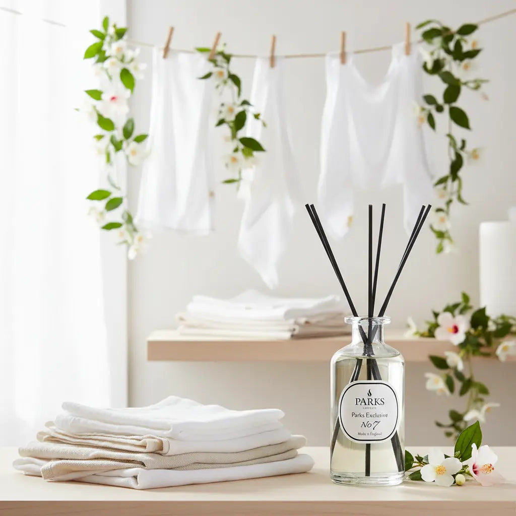 No. 7 – Cotton Fresh Reed Diffuser — 220ml Parks Candles