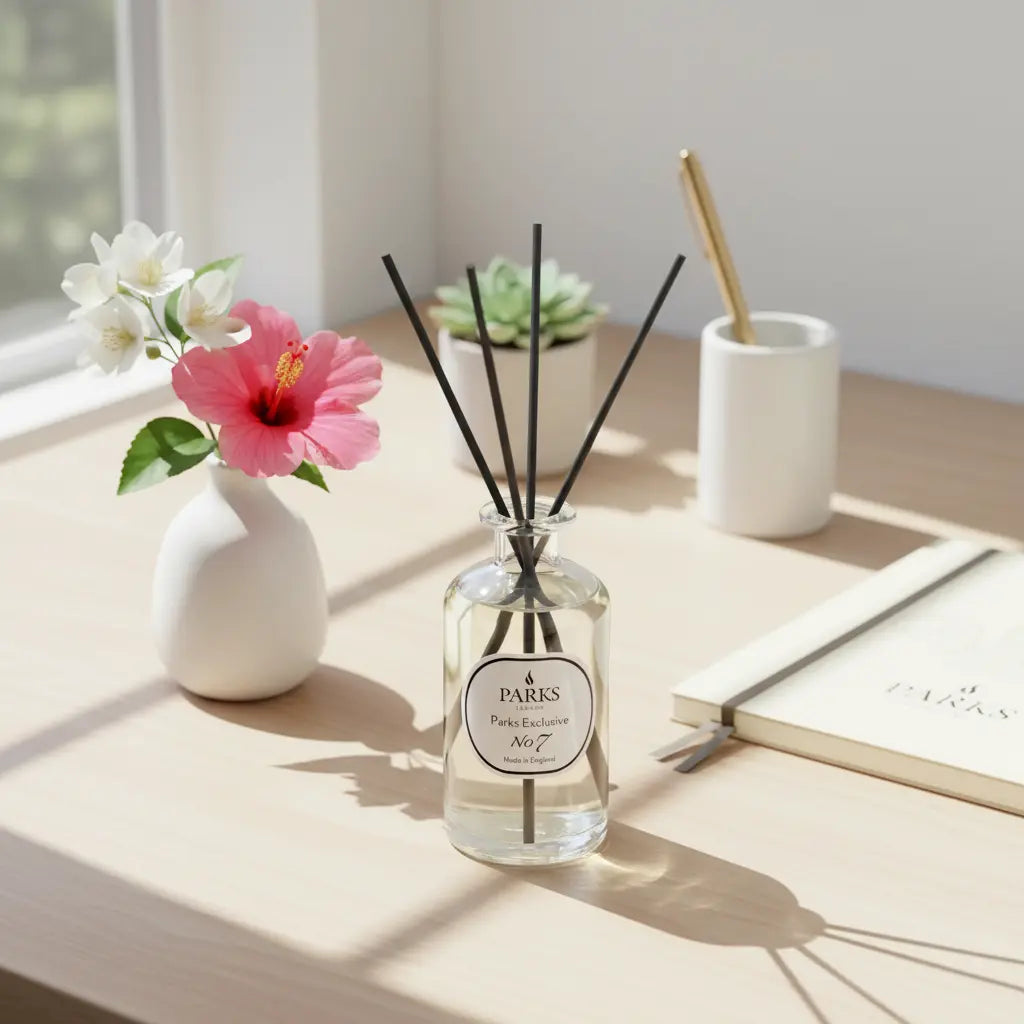 No. 7 – Cotton Fresh Reed Diffuser — 220ml Parks Candles