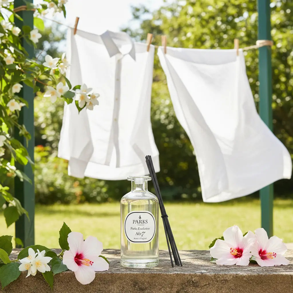 No. 7 – Cotton Fresh Reed Diffuser — 220ml Parks Candles