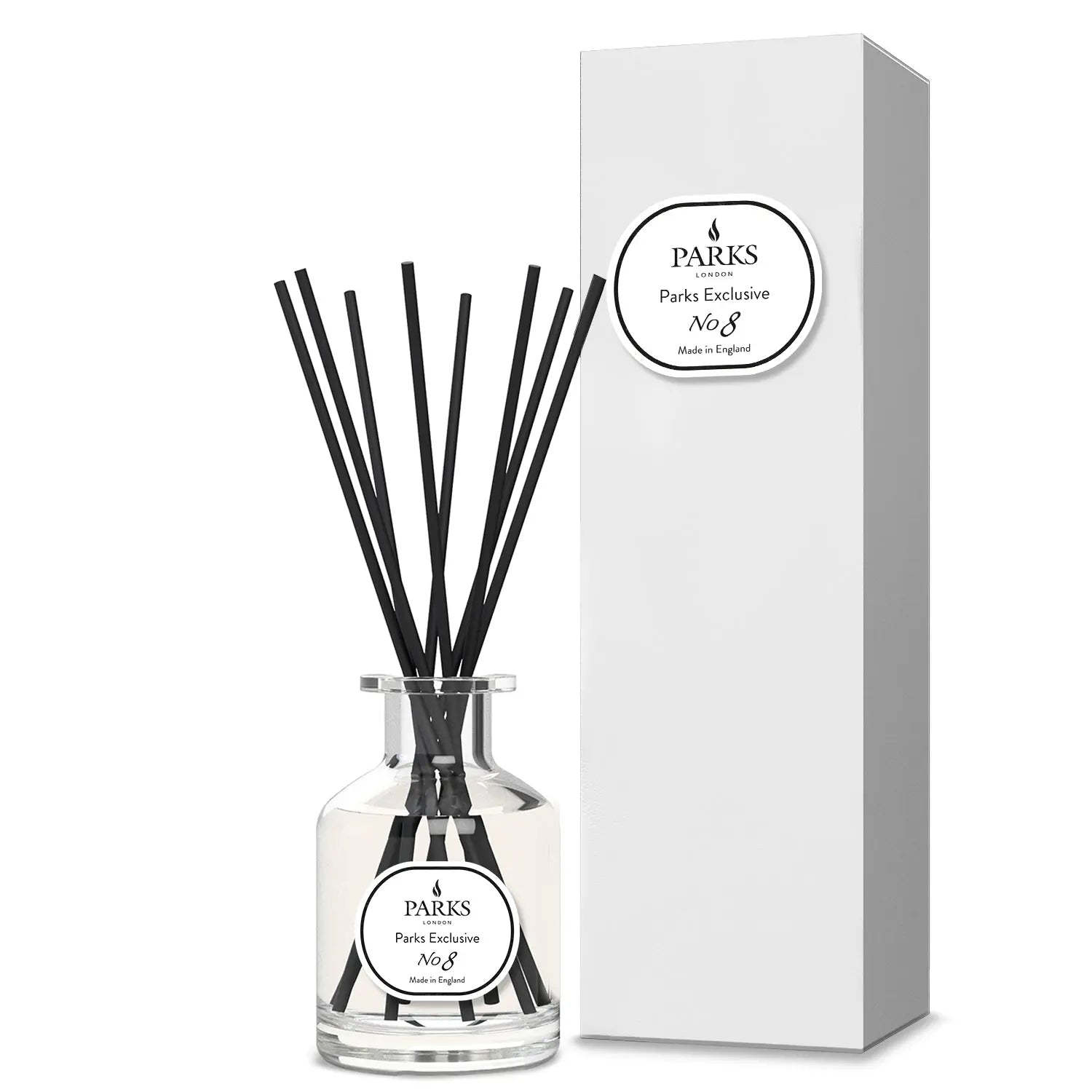 No. 8 – Feu de Bois Reed Diffuser — 100ml Parks Candles