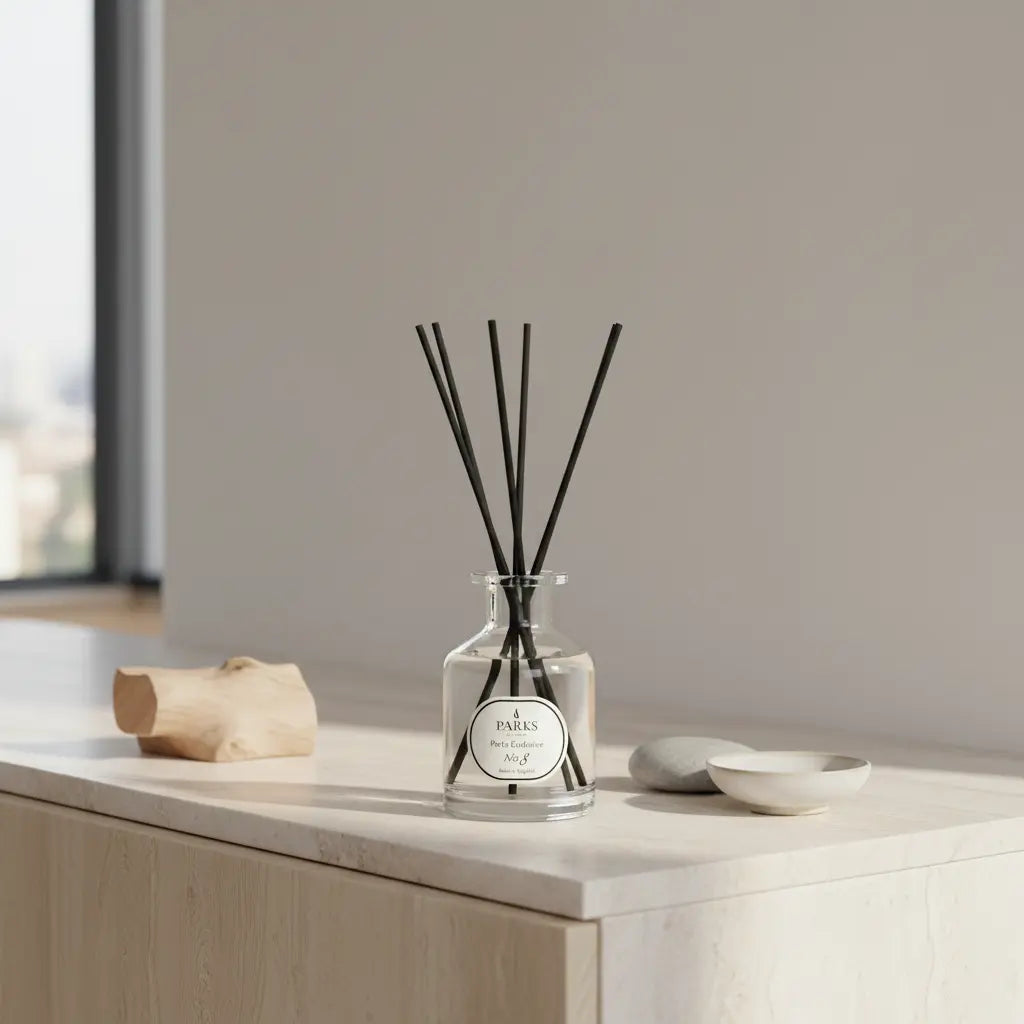 No. 8 – Feu de Bois Reed Diffuser — 100ml Parks Candles