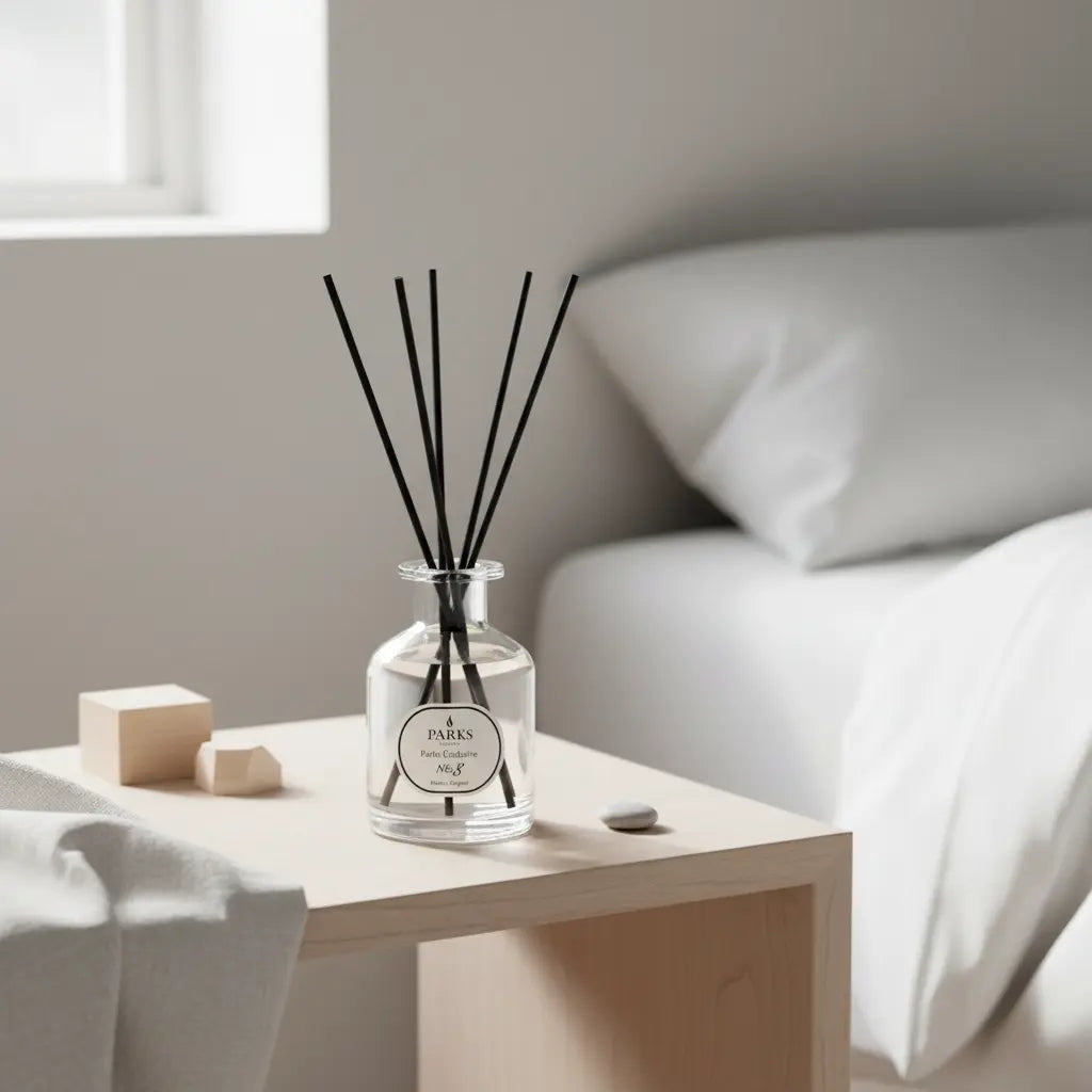 No. 8 – Feu de Bois Reed Diffuser — 100ml Parks Candles