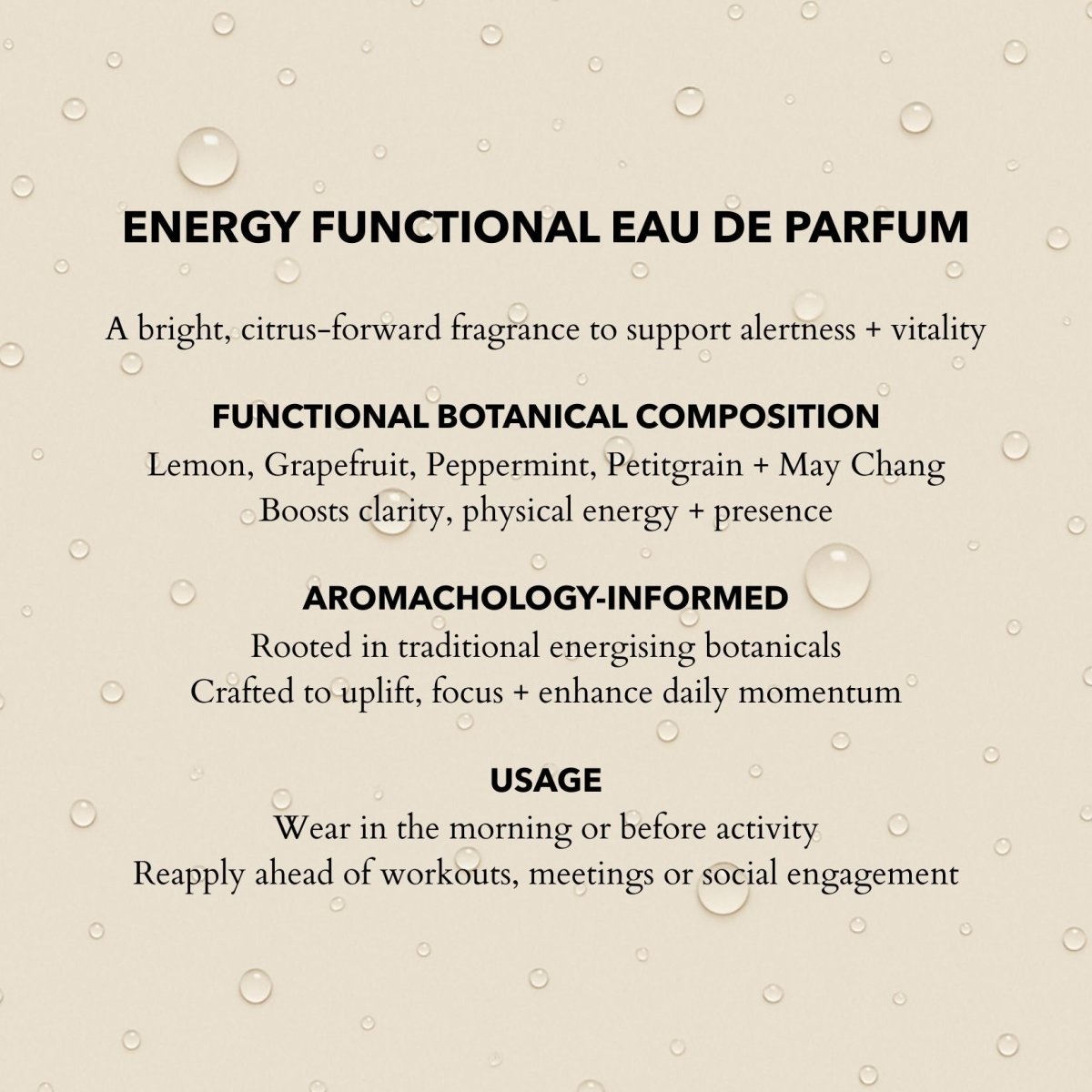 Energy Eau de Parfum | Travel 10ml