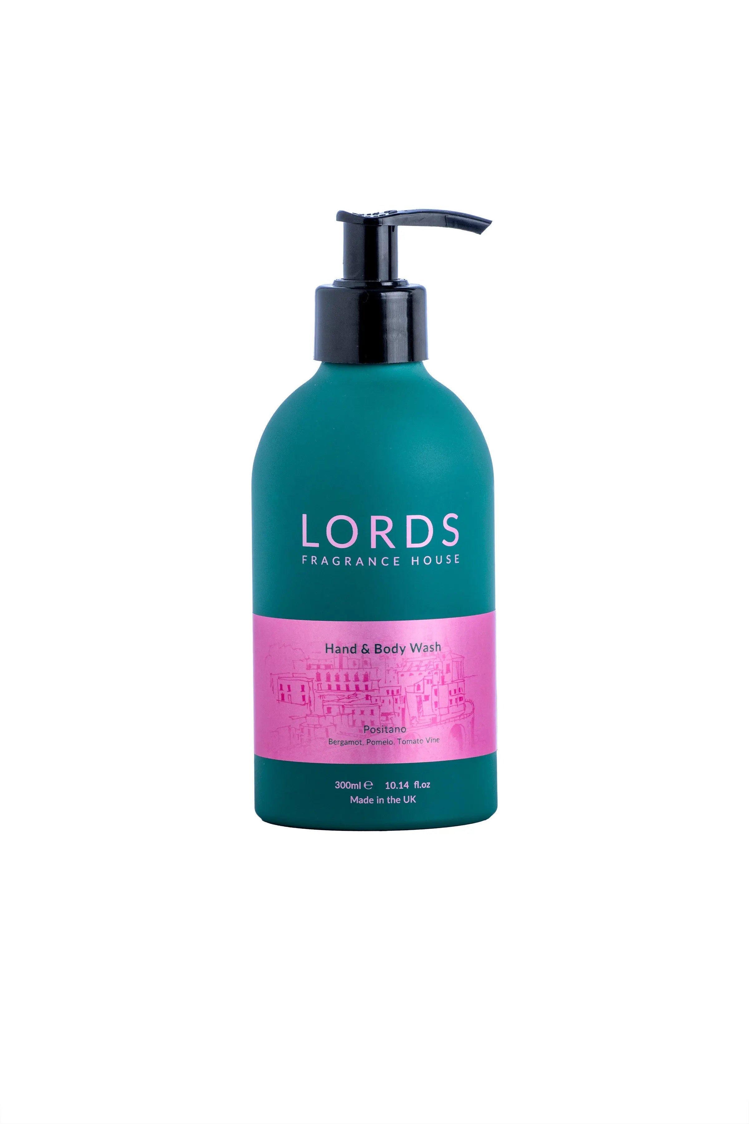 Hand & Body Wash, Green, Rinse & Repeat Aluminium Bottle LORDS Fragrance House
