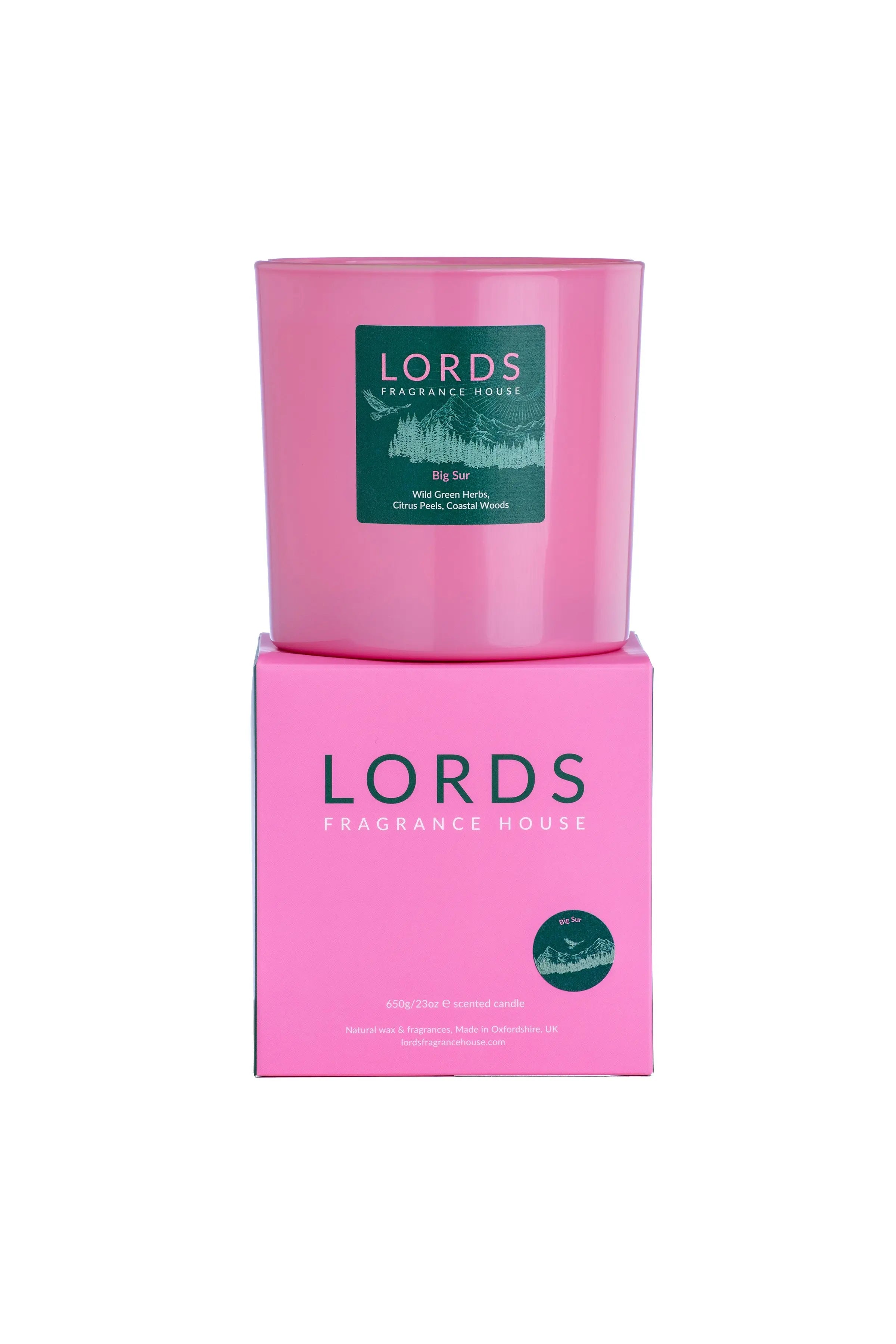 Big Sur 3 Wick Candle LORDS Fragrance House