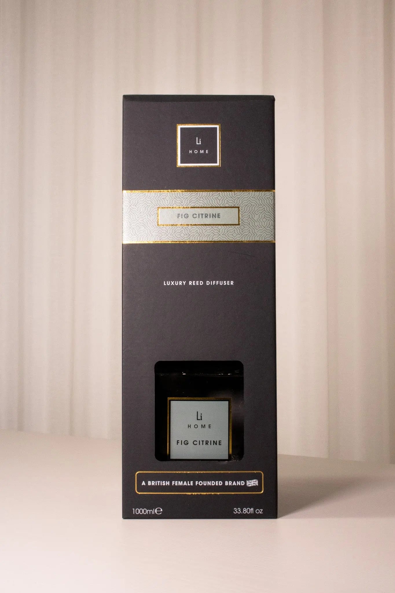 Luxury Square Diffuser - Fig Citrine Lifestyle Home Collection