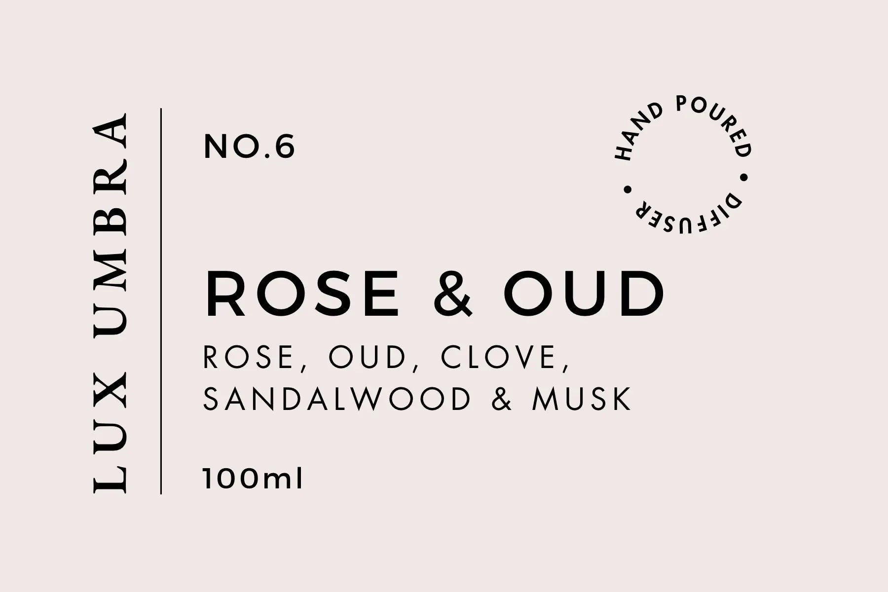 • ROSE & OUD • velvety & exotic Lux Umbra