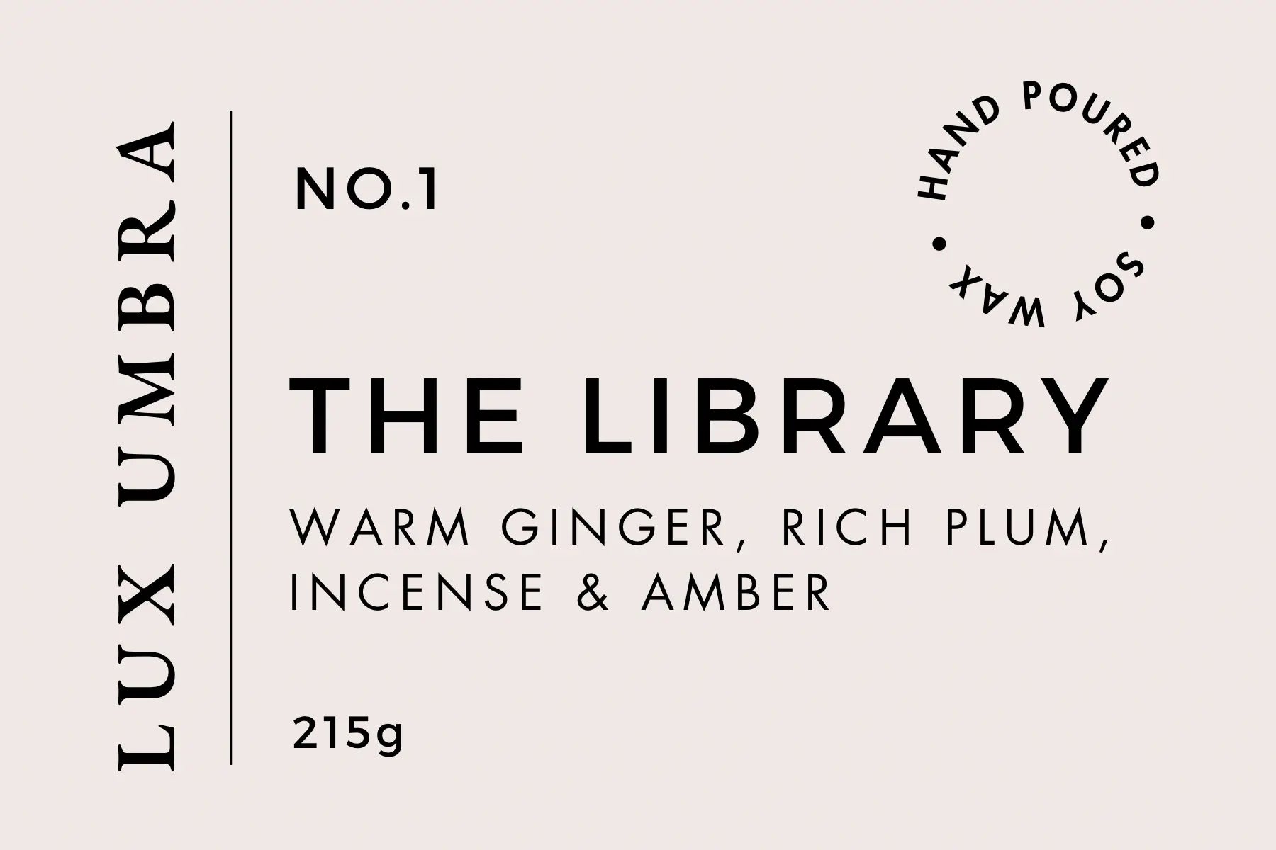 • THE LIBRARY • warming & rich Lux Umbra