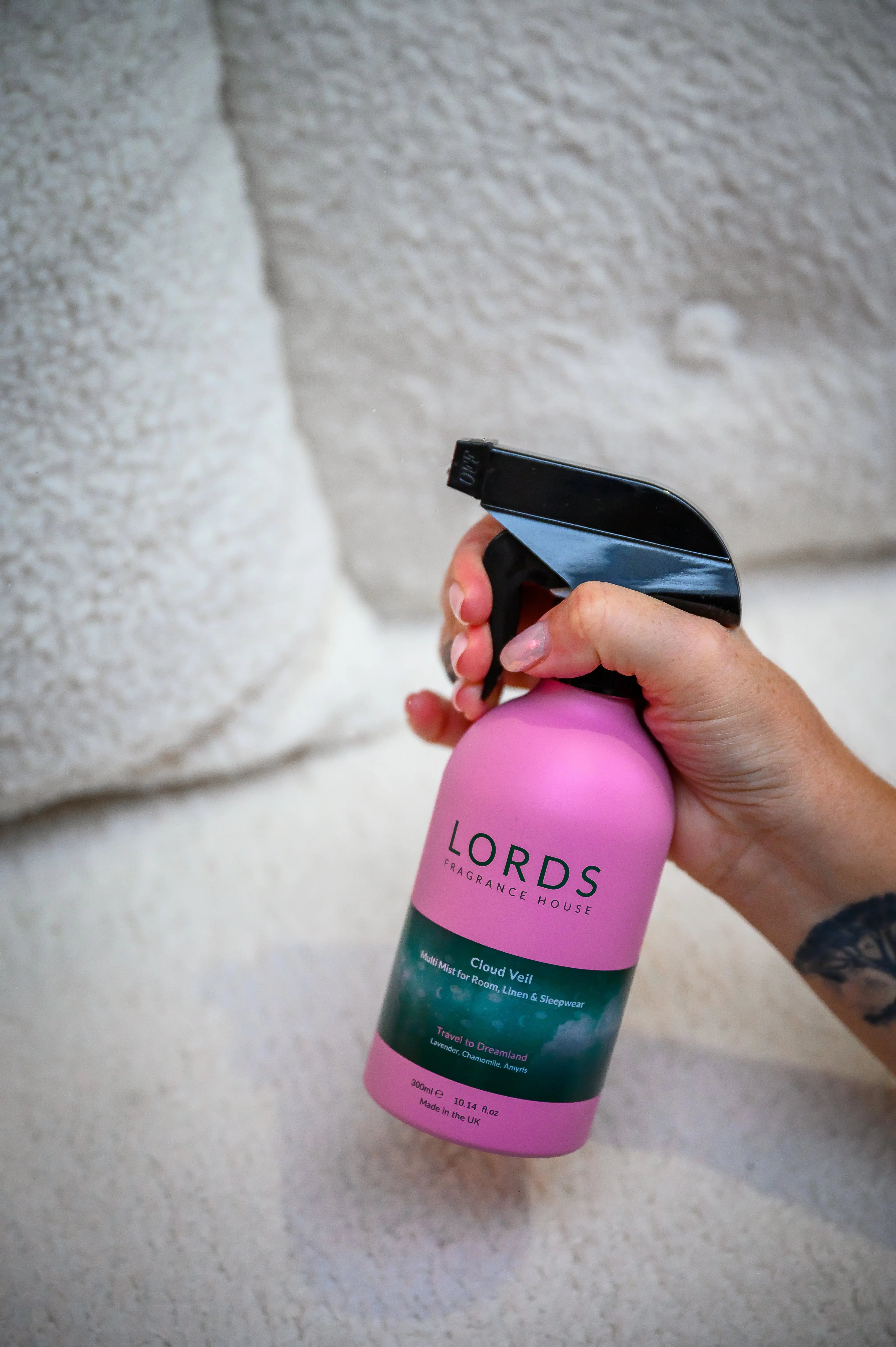 Travel to Dreamland Supersized Cloud Veil Spray LORDS Fragrance House