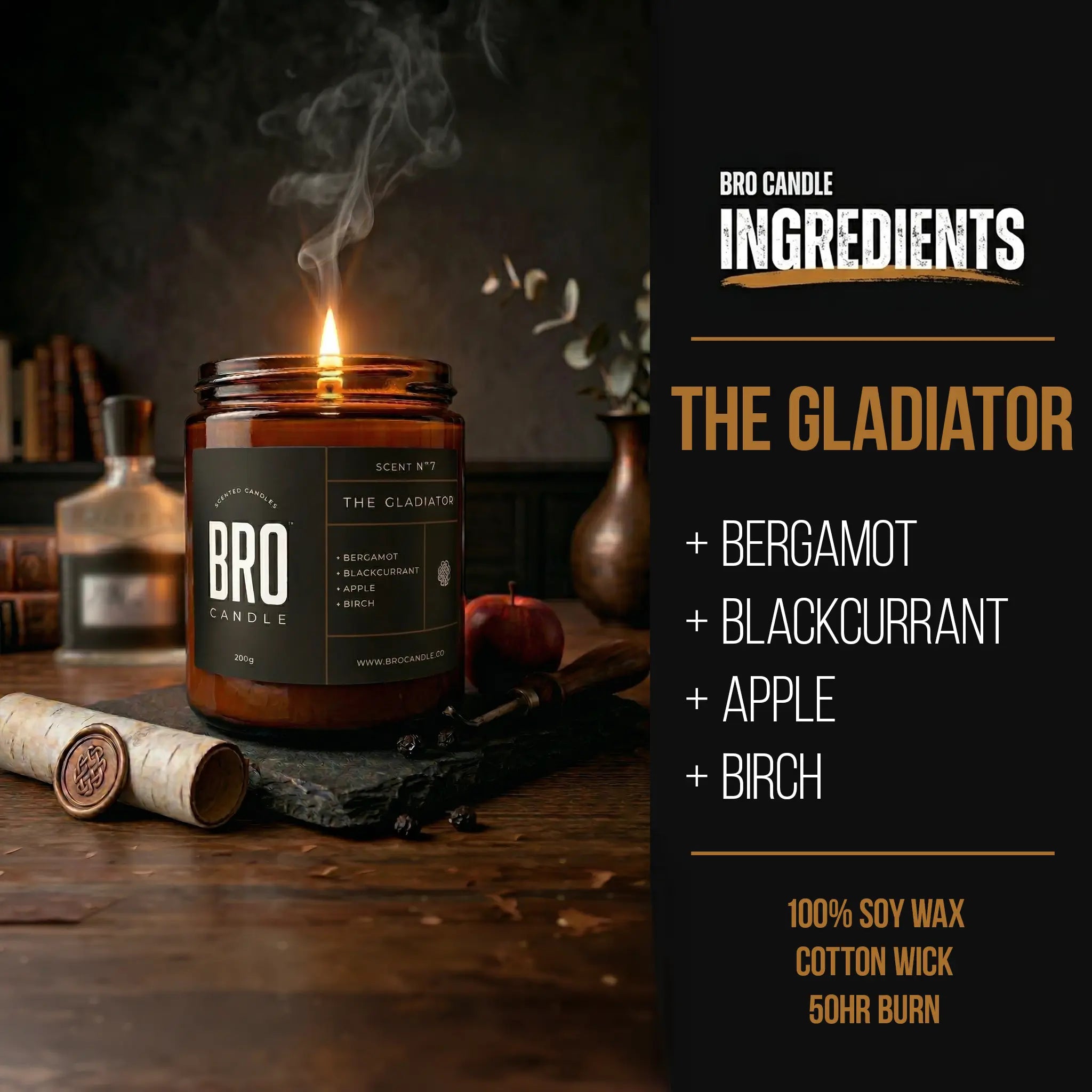 The Gladiator Candle