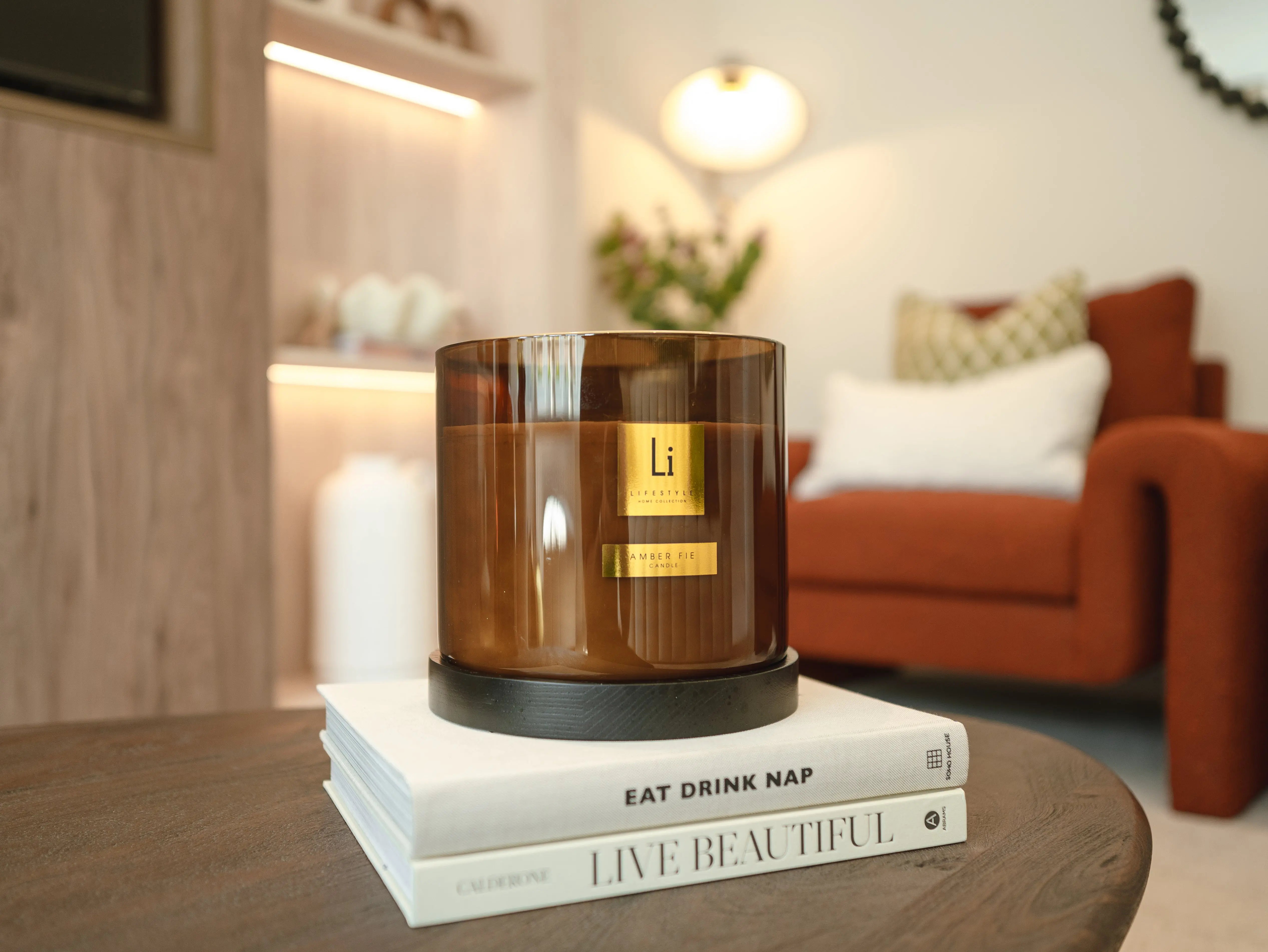 Luxury XXL Candle - Amber Fie (5kg) Lifestyle Home Collection