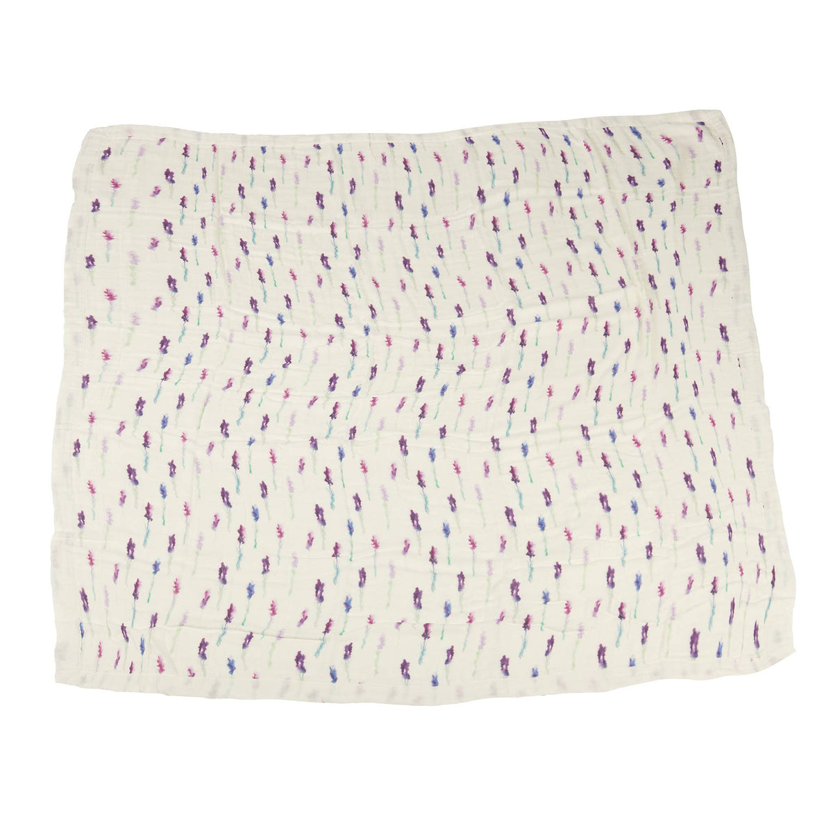 Lavender and White Newcastle Blanket