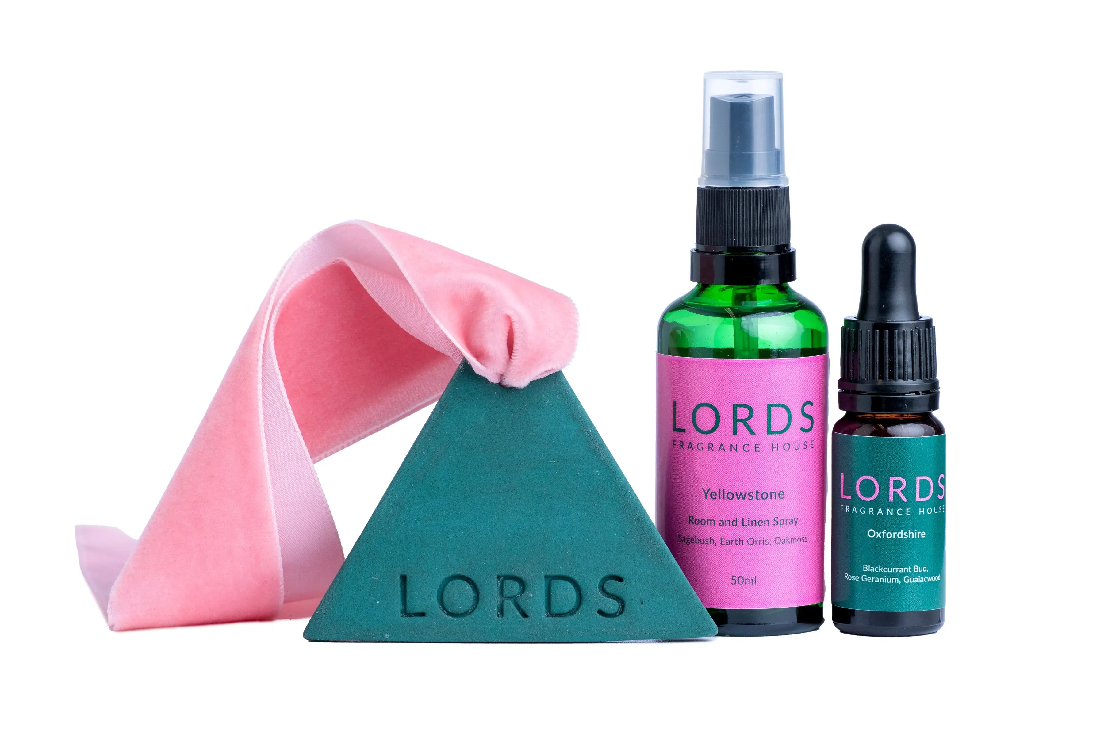 Ceramic Triangle Hanger LORDS Fragrance House