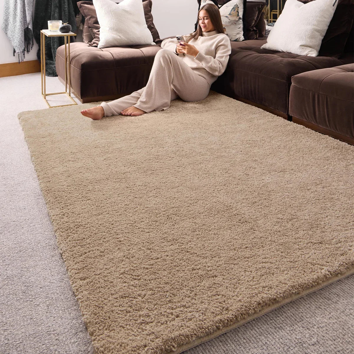 Washable My Lux Rug | Stone
