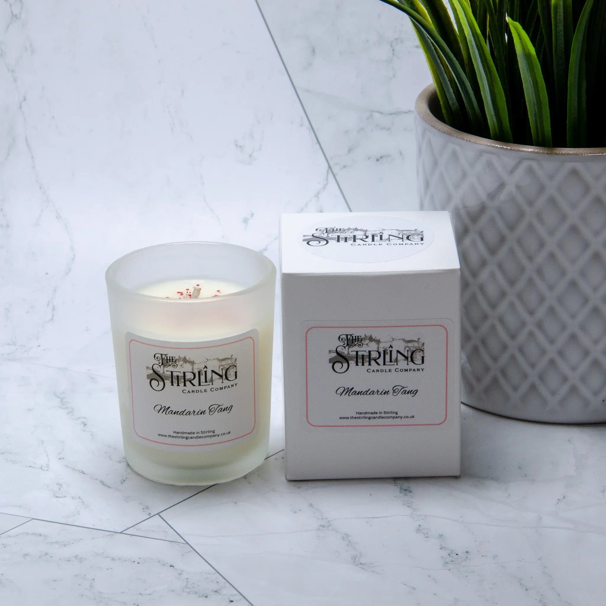 Mandarin Tang – Small Candle The Stirling Candle Company