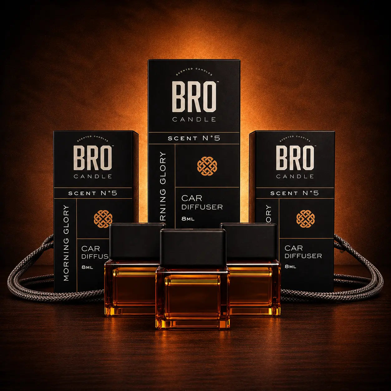 Morning Glory Car Diffuser Pack Bro Candle