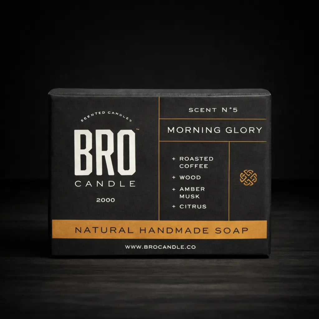 The Morning Glory Soap Bro Candle