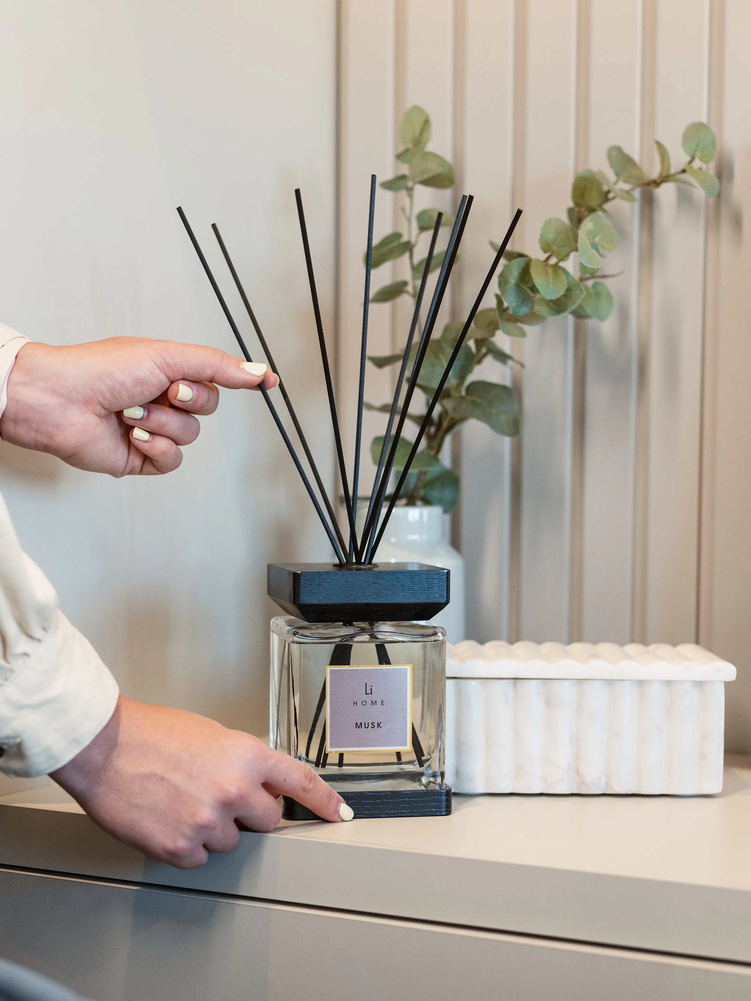 Luxury Square Diffuser - Musk Lifestyle Home Collection