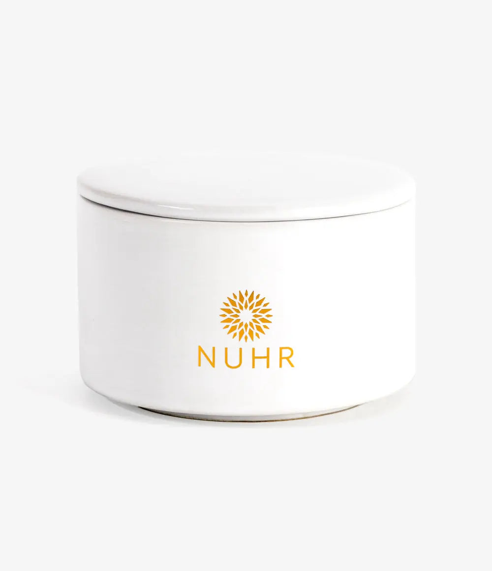 3 Wick Ceramic Candle - Haramain in Black or White NUHR Home