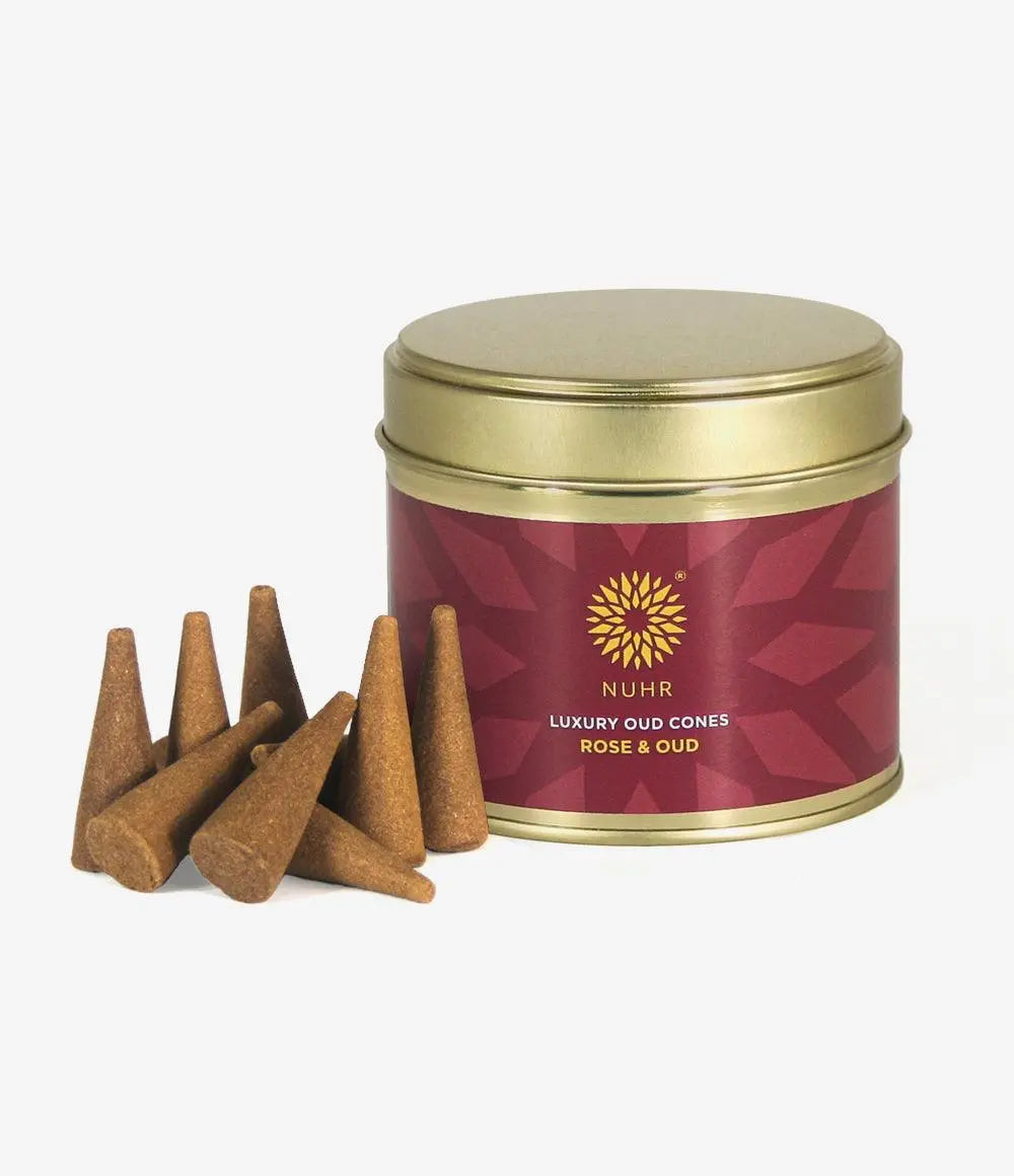 Rose and Oud Incense Cones