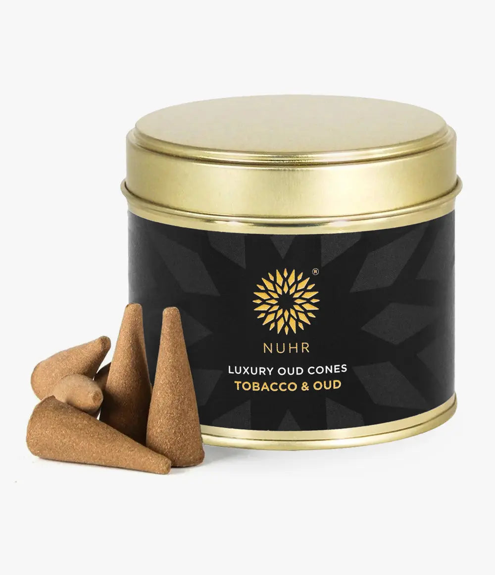 Tobacco and Oud Incense Cones NUHR Home