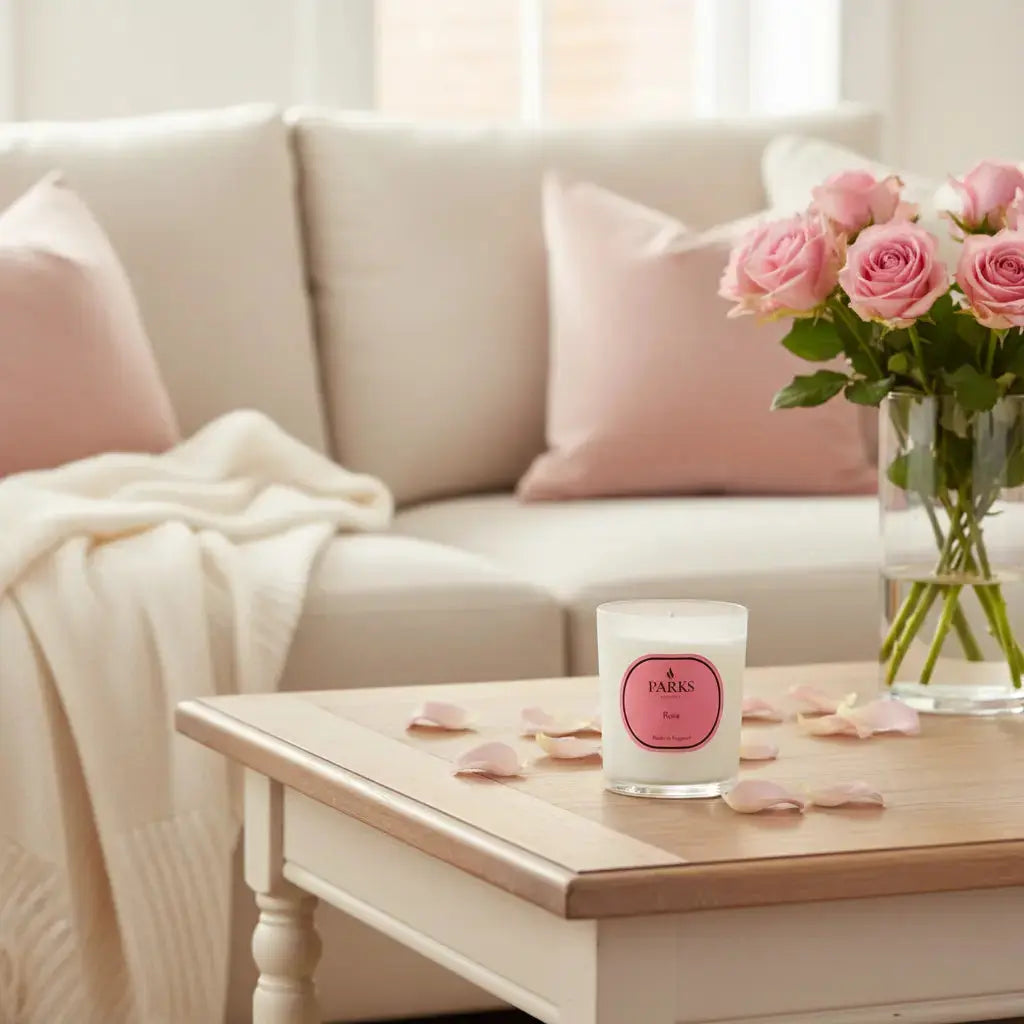 Rose Candle — 180g Parks Candles