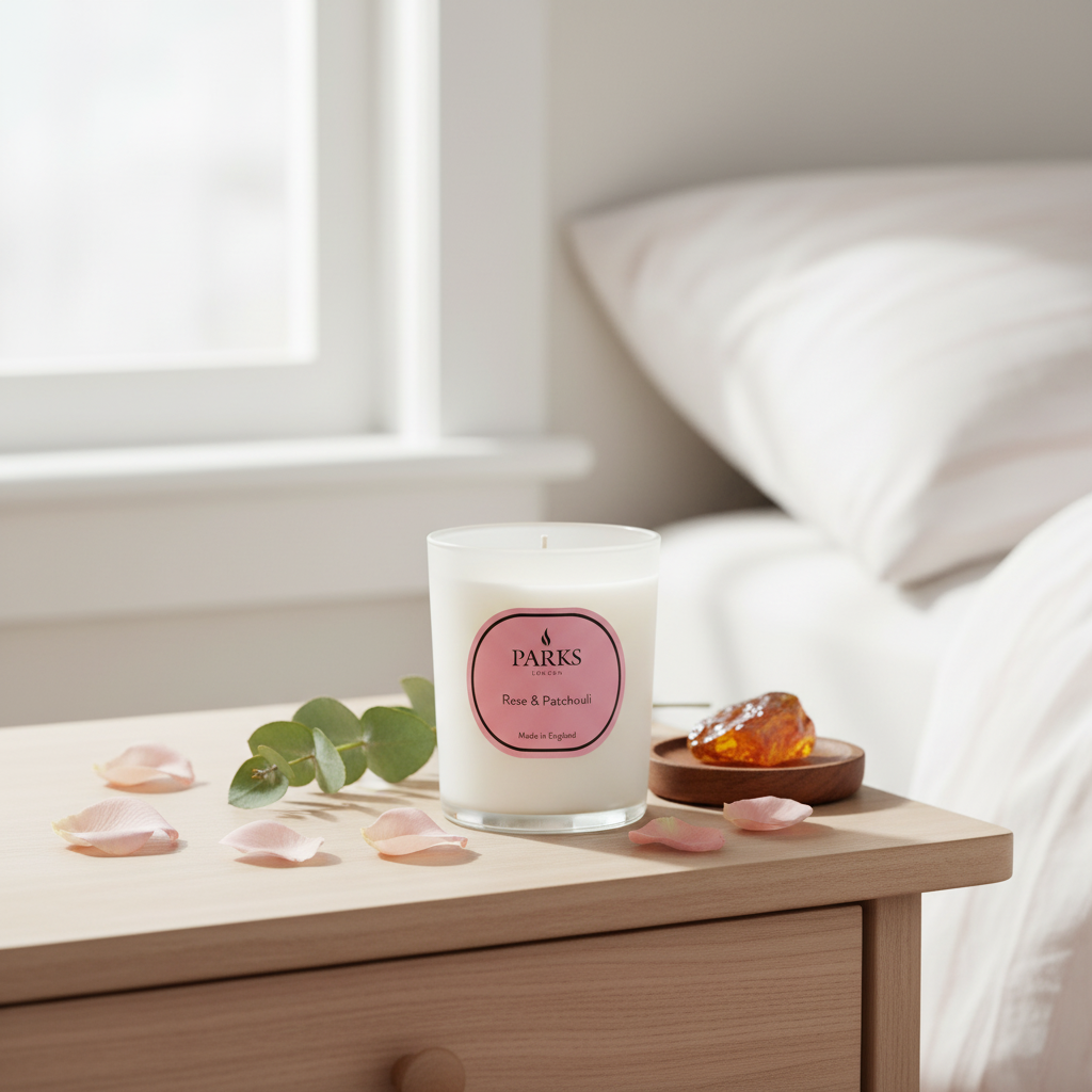 Rose & Patchouli Candle — 180g